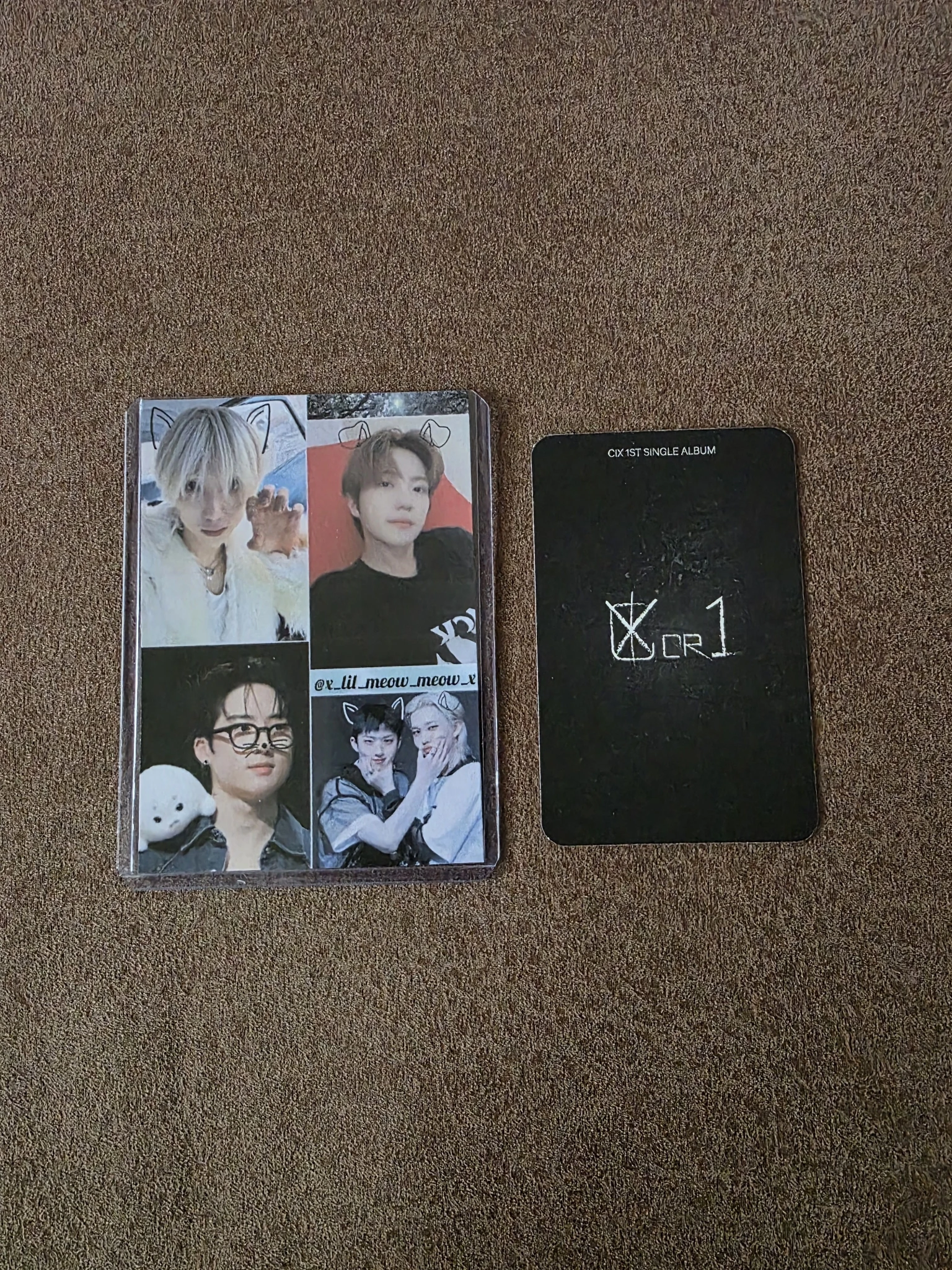 CIX Hyunsuk CIX - Hyunsuk - 0 or 1 Album album photocard humanoid version listing photo 2