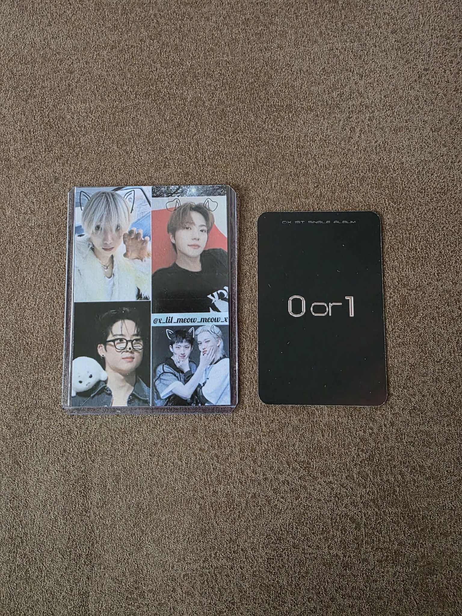 CIX Jinyoung CIX - Jinyoung - 0 or 1 Album album photocard android version listing photo 2