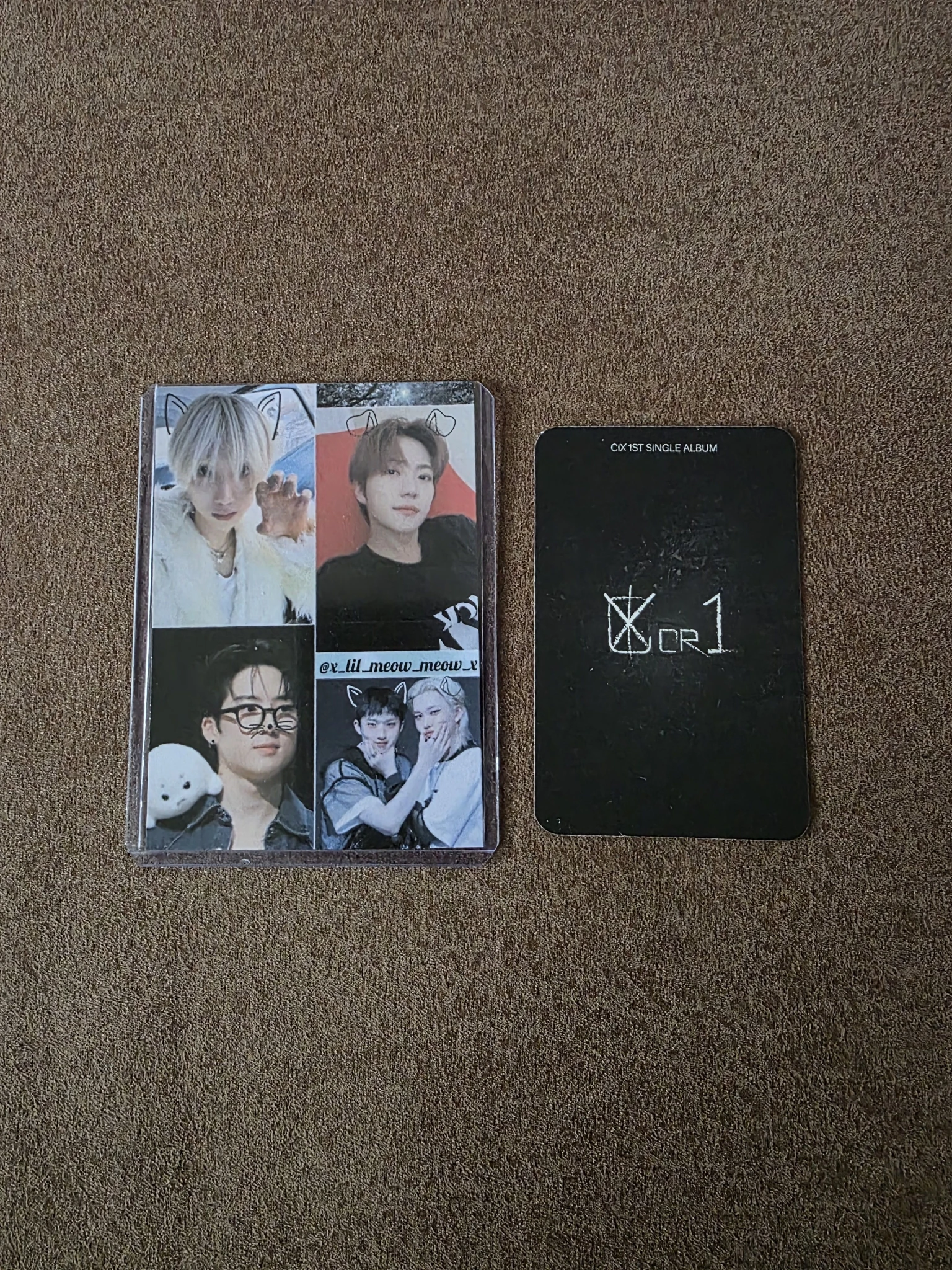 CIX Jinyoung CIX - Jinyoung - 0 or 1 Album album photocard humanoid version listing photo 2