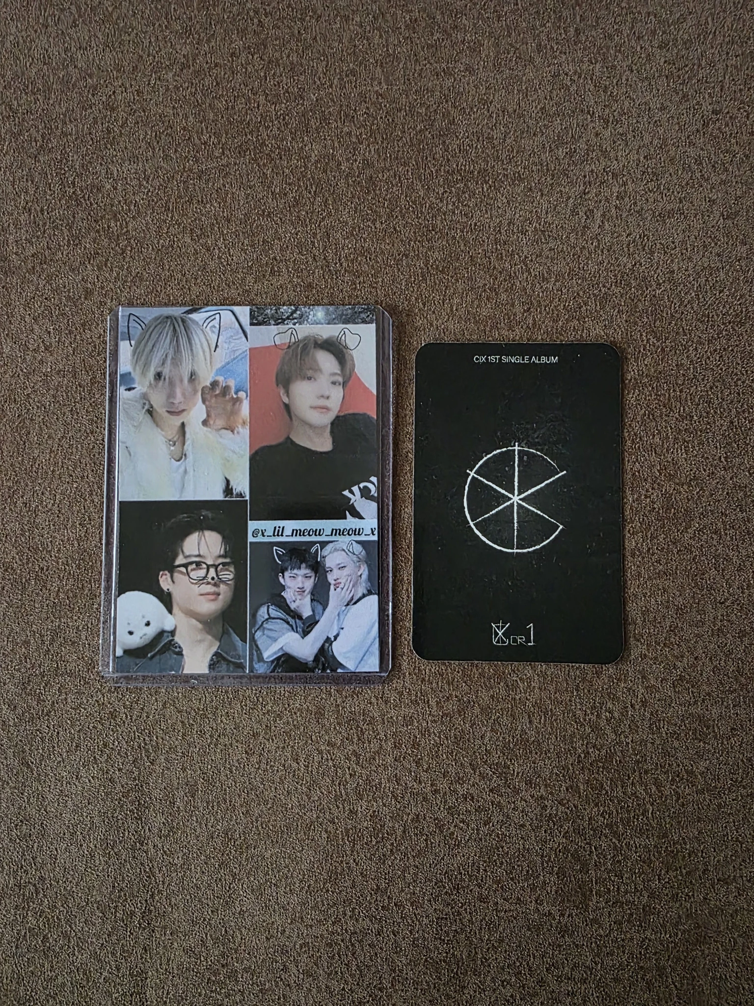 CIX Jinyoung CIX - Jinyoung - 0 or 1 Album album photocard humanoid version listing photo 2