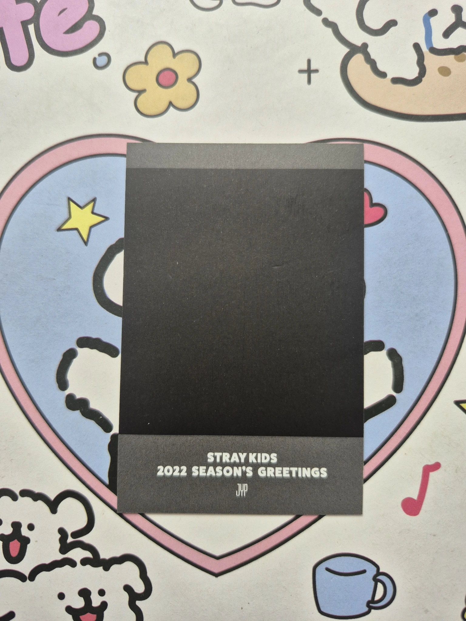 Stray Kids Bang Chan Stray Kids - Bang Chan - 2022 Season's Greetings - Room,mates Other pre-order benefit (pob) polaroid listing photo 2