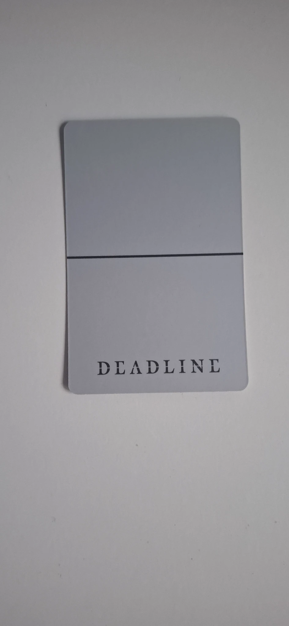 BLACKPINK Lisa BLACKPINK - Lisa - Deadline Album B version album photocard gray version listing photo 2