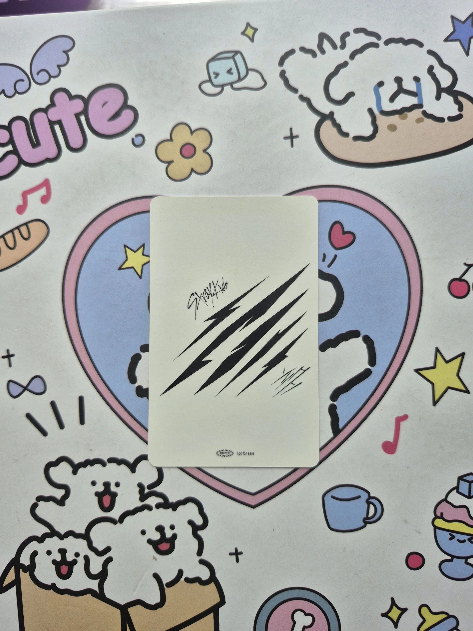 Stray Kids Stray Kids - I.N & HAN - Scars Album album photocard jpfc (japan fanclub) listing photo 2
