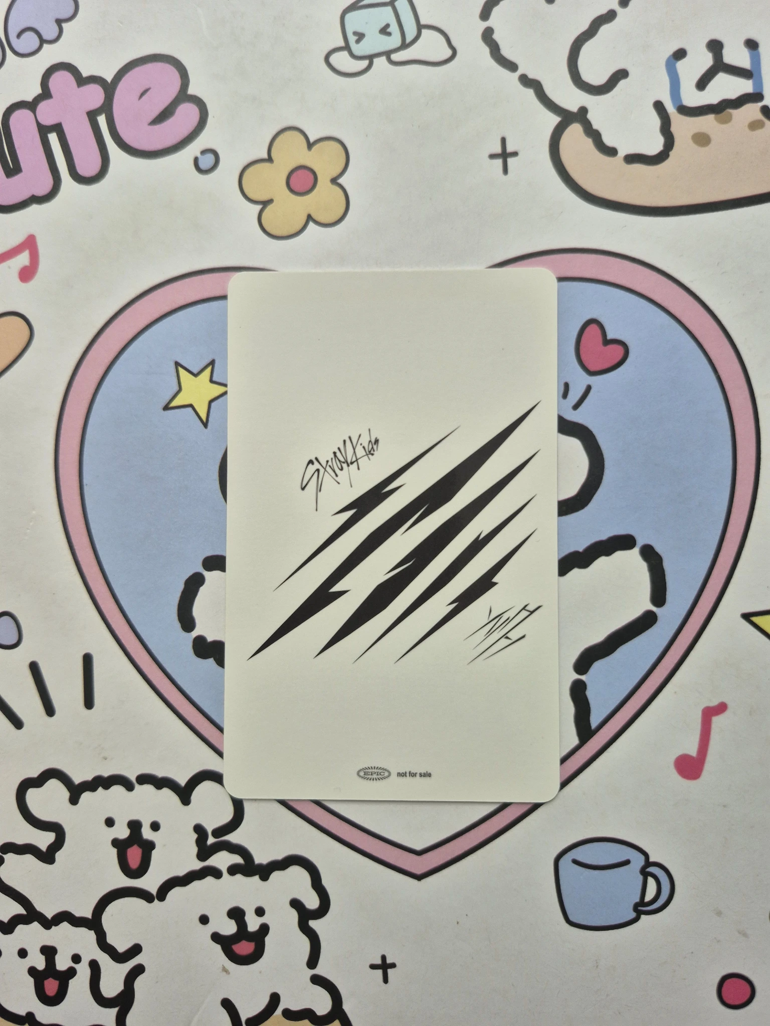 Stray Kids Stray Kids - Bang Chan & Changbin - Scars Album jpfc (japan fanclub) unit listing photo 2