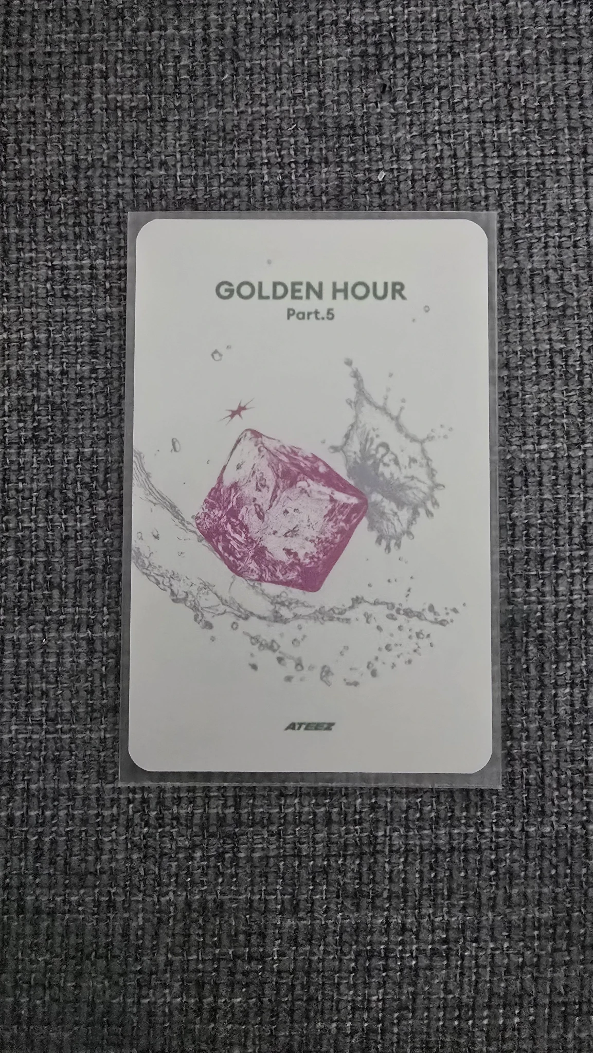 ATEEZ Yunho ATEEZ - Yunho - POP-UP: Golden Hour : Part.5 (Soundwave) Other trading card version 3 soundwave listing photo 2