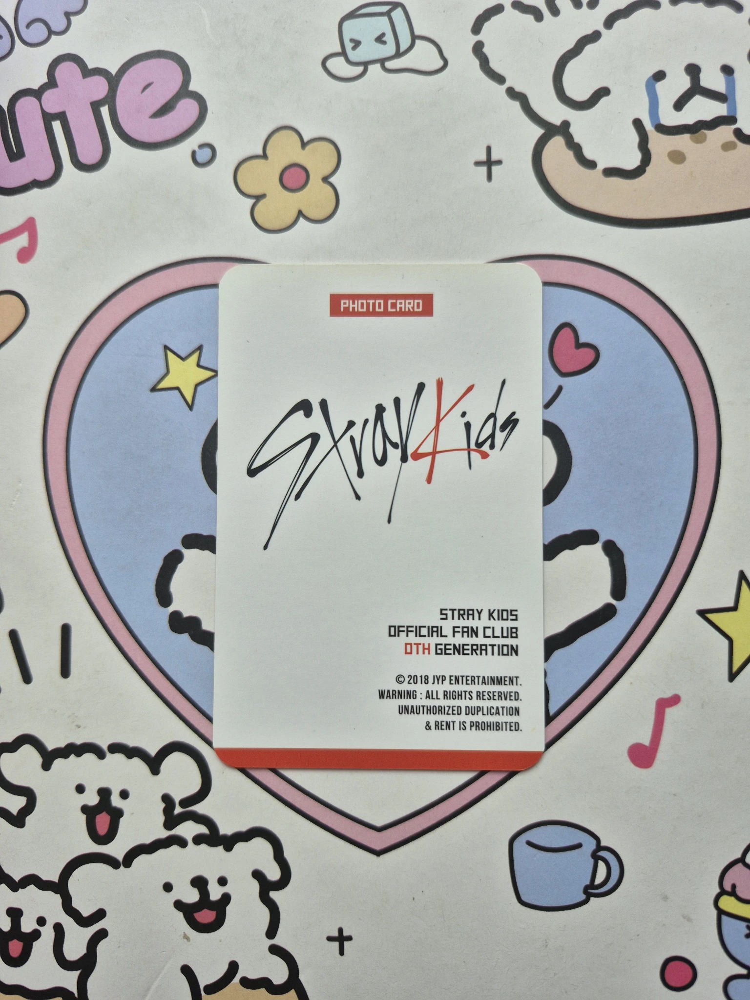 Stray Kids Changbin Stray Kids - Changbin - 0th Generation STAY Fanclub Other photocard set listing photo 2