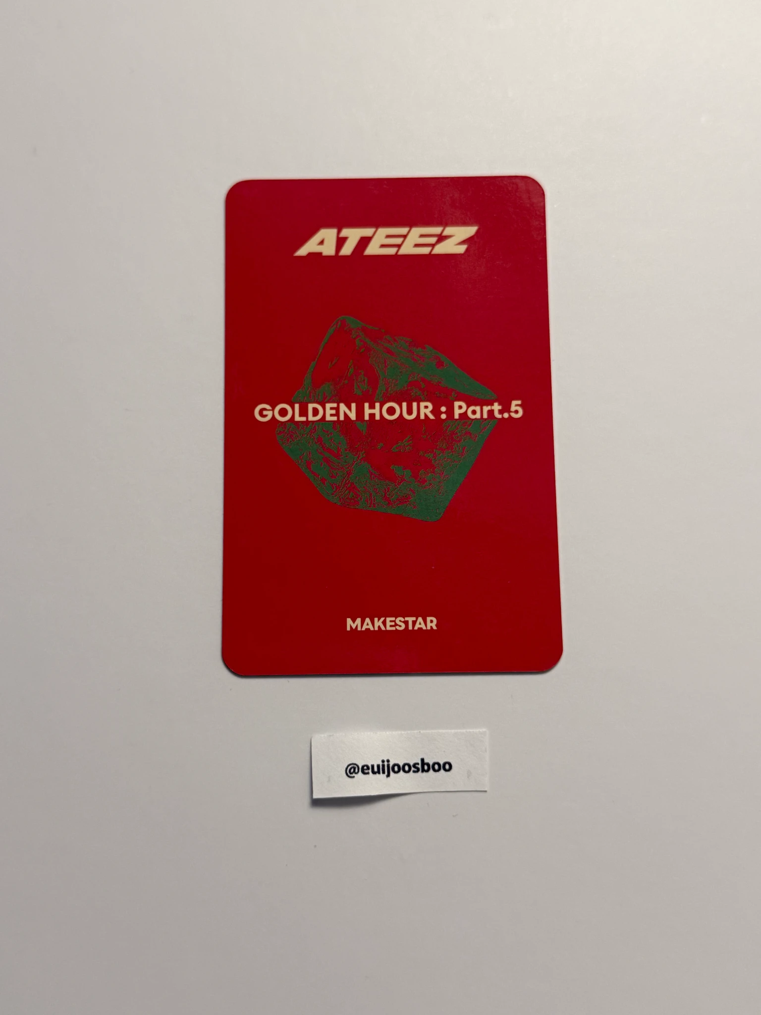 ATEEZ Yunho ATEEZ - Yunho - GOLDEN HOUR : Part.5 Album makestar poca album fansign video call (fancall) listing photo 2