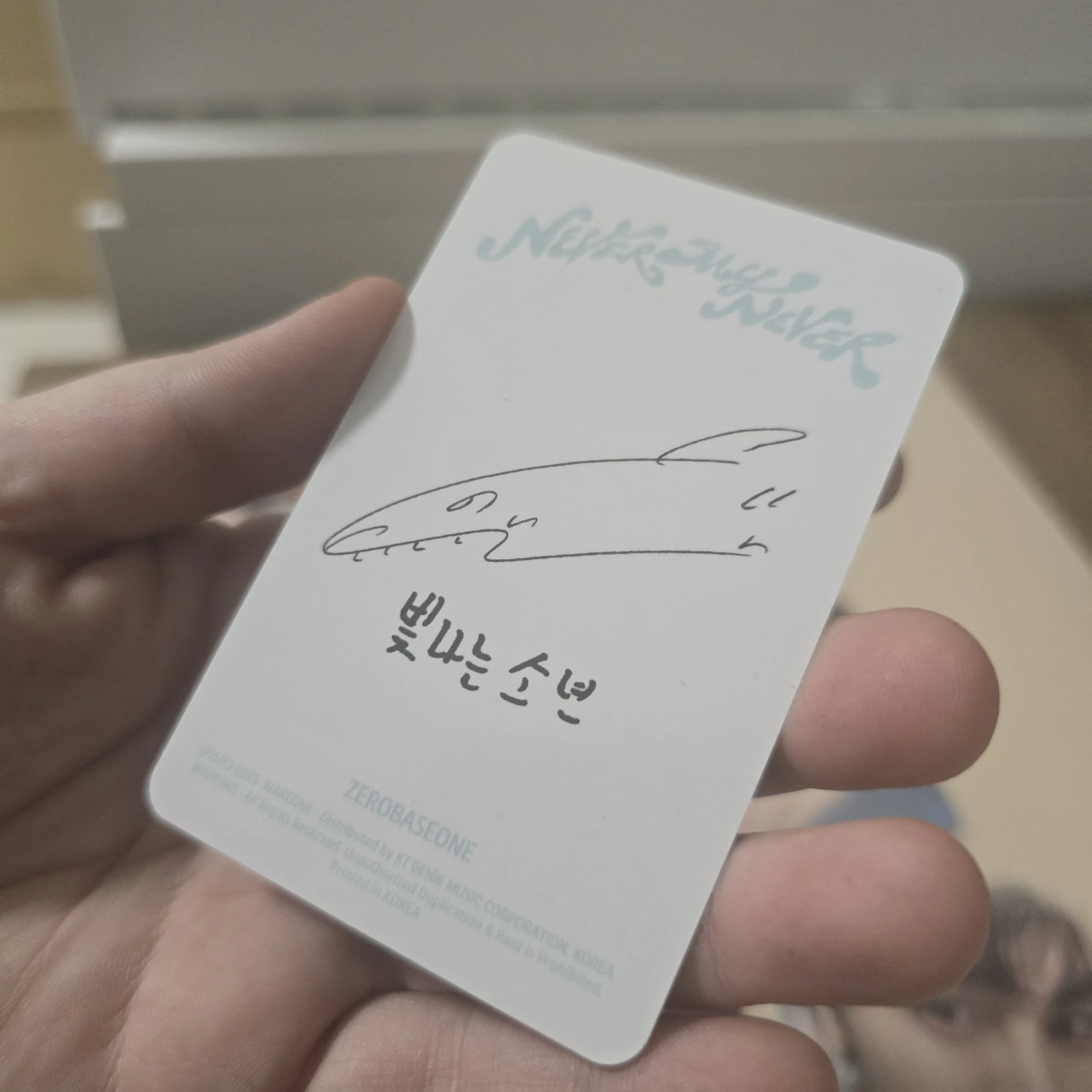 ZEROBASEONE Taerae ZEROBASEONE - Taerae - NEVER SAY NEVER Album album photocard digipack version listing photo 2