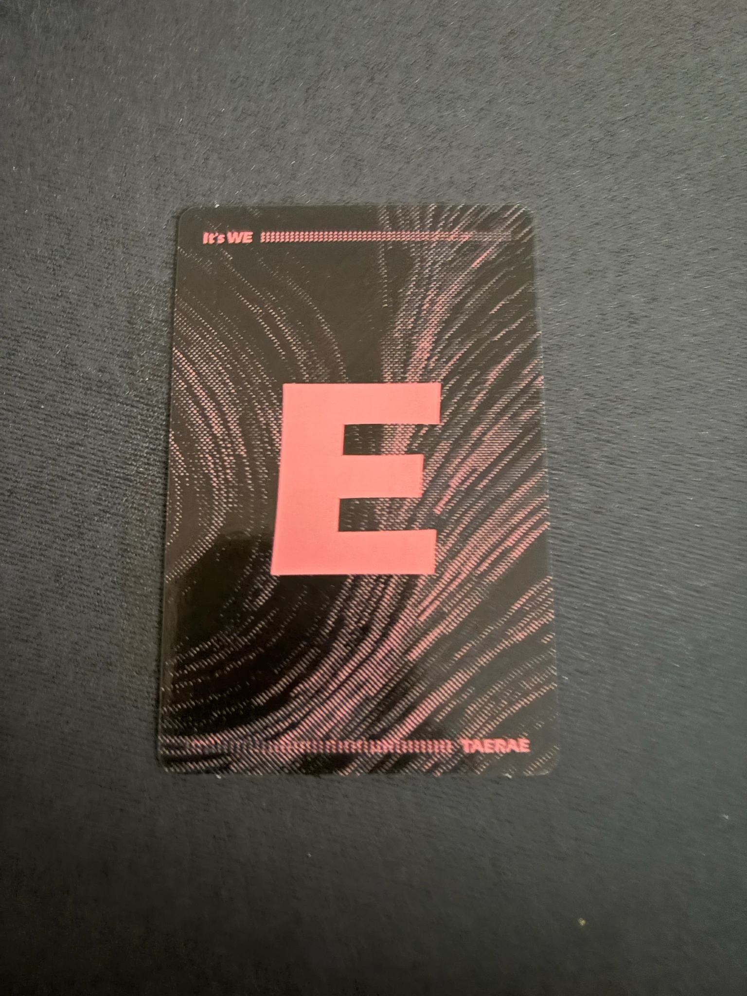 Tempest Taerae Tempest - Taerae - It’s ME, It’s WE Album album photocard it's we version listing photo 2