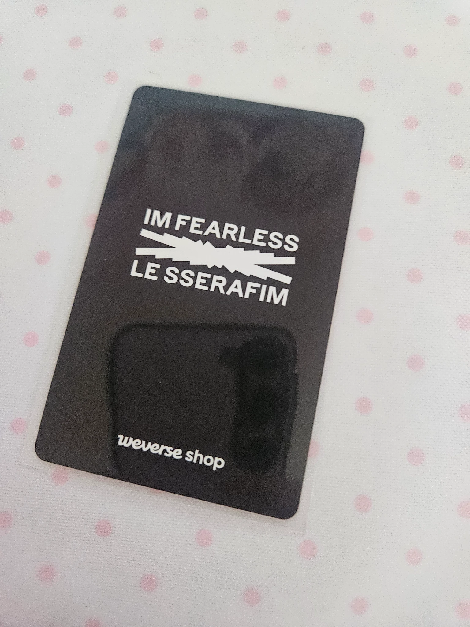 LE SSERAFIM Kim Chaewon LE SSERAFIM - Kim Chaewon - FEARLESS Album pre-order benefit weverse global listing photo 2