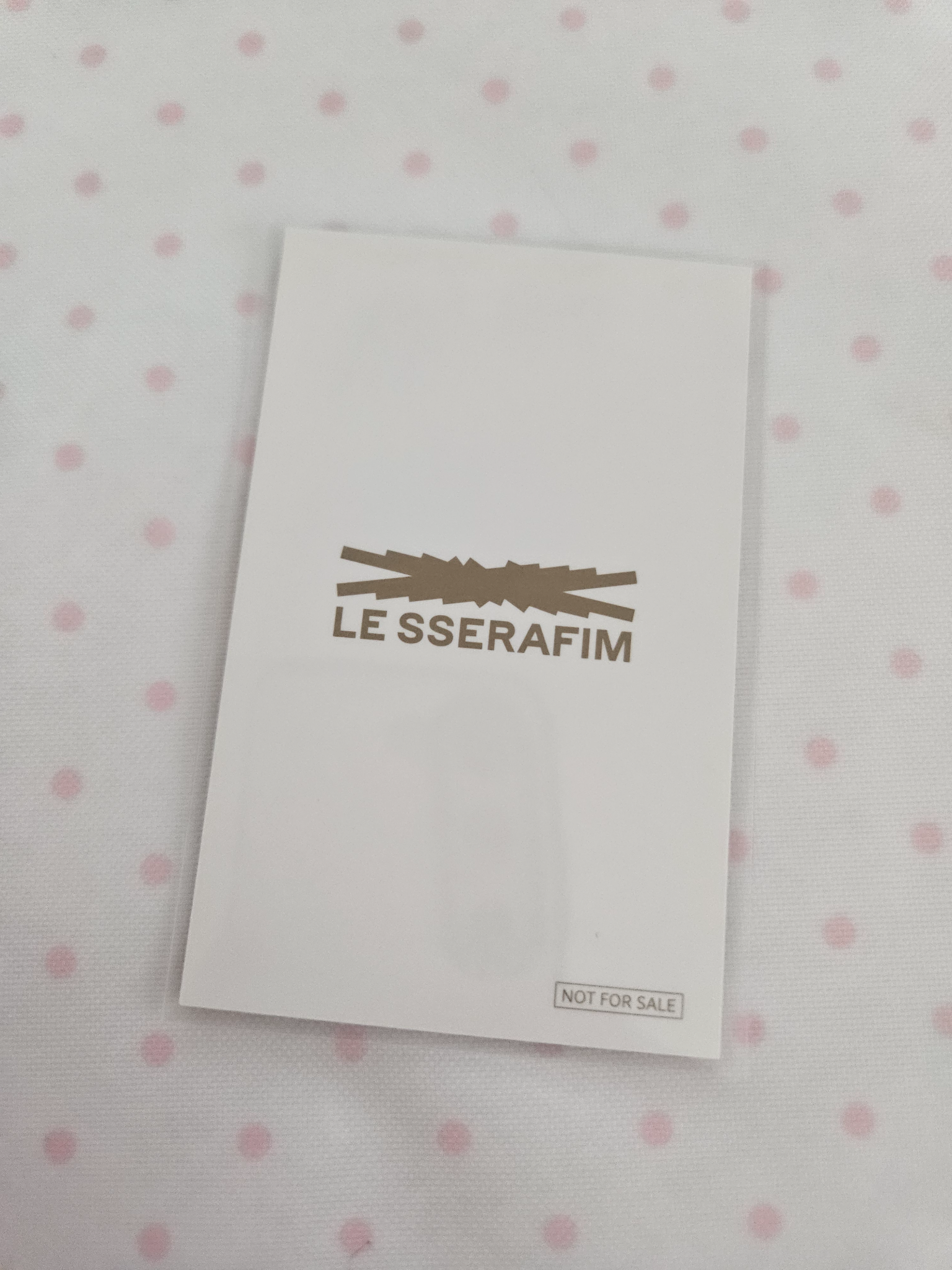 LE SSERAFIM Kim Chaewon LE SSERAFIM - Kim Chaewon - ANTIFRAGILE Album UMS japan (universal music store) lucky draw listing photo 2