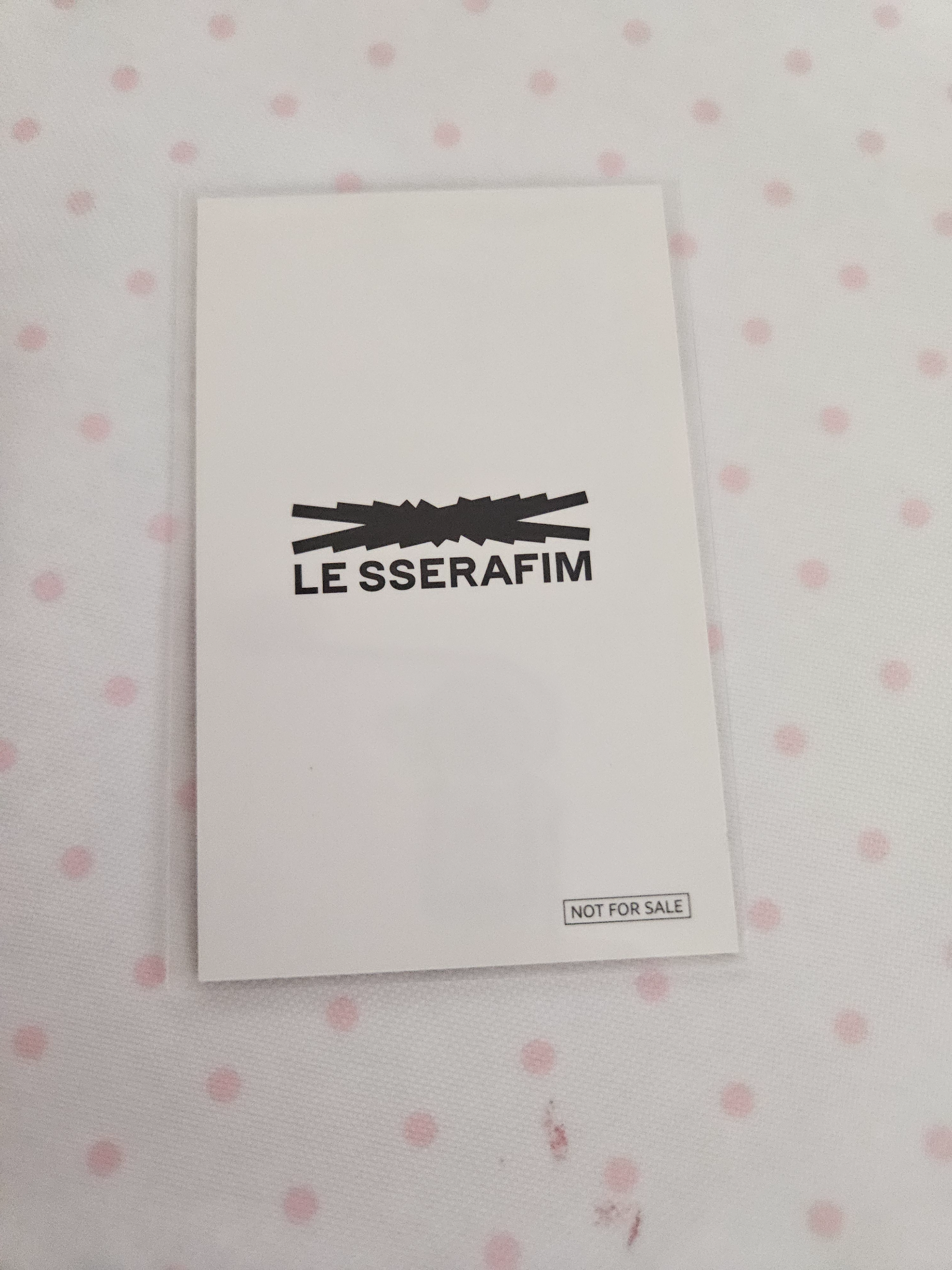 LE SSERAFIM Kim Chaewon LE SSERAFIM - Kim Chaewon - UNFORGIVEN Album weverse shop japan (wvj) lucky draw listing photo 2