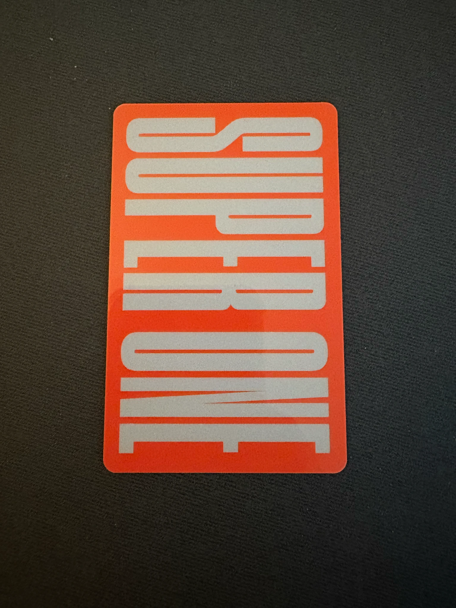SuperM Baekhyun SuperM - Baekhyun - Super One Album album photocard id card listing photo 2