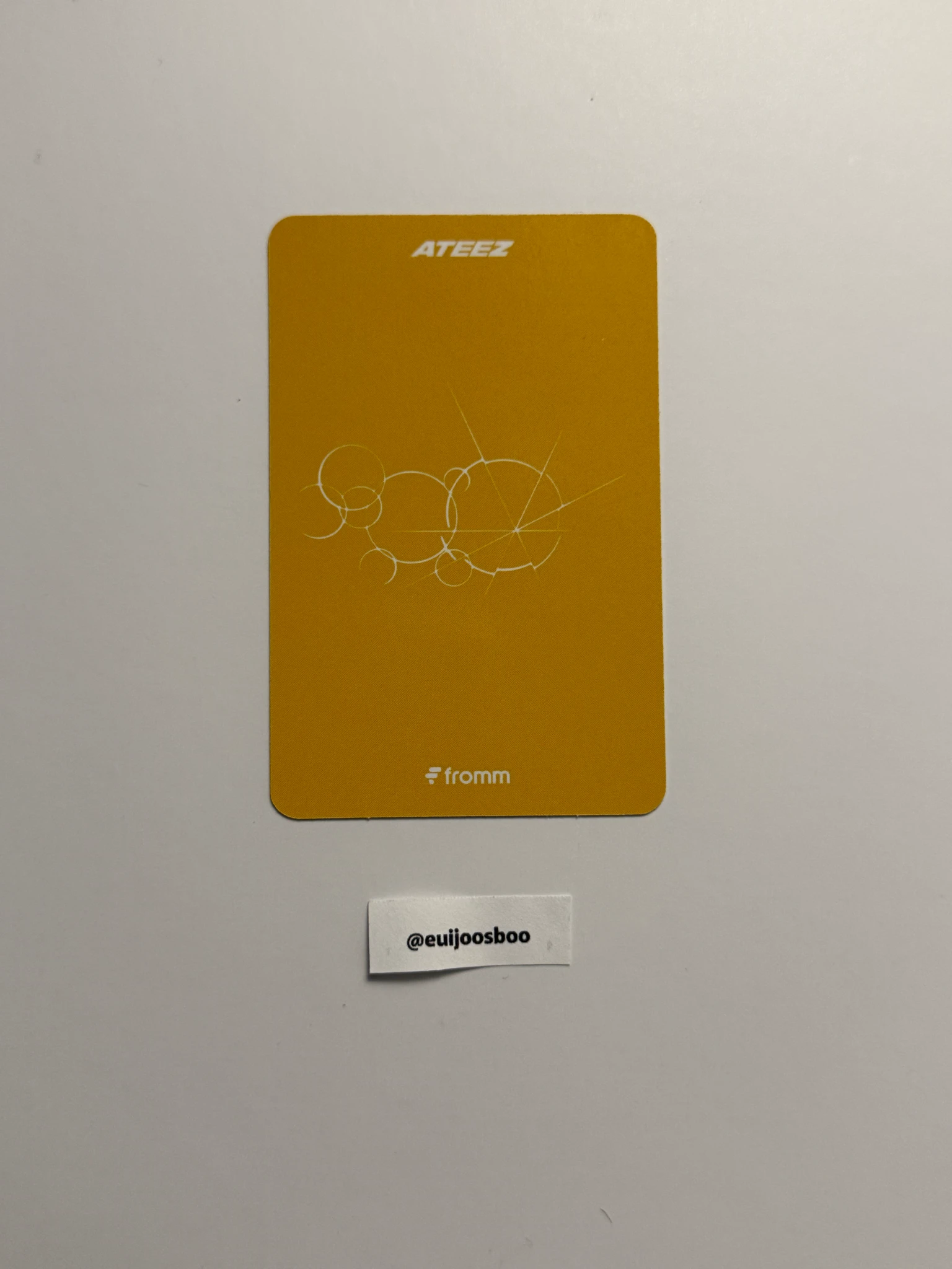 ATEEZ Yunho ATEEZ - Yunho - Golden Hour : Part.4 Album pob (pre-order benefit) fromm store listing photo 2