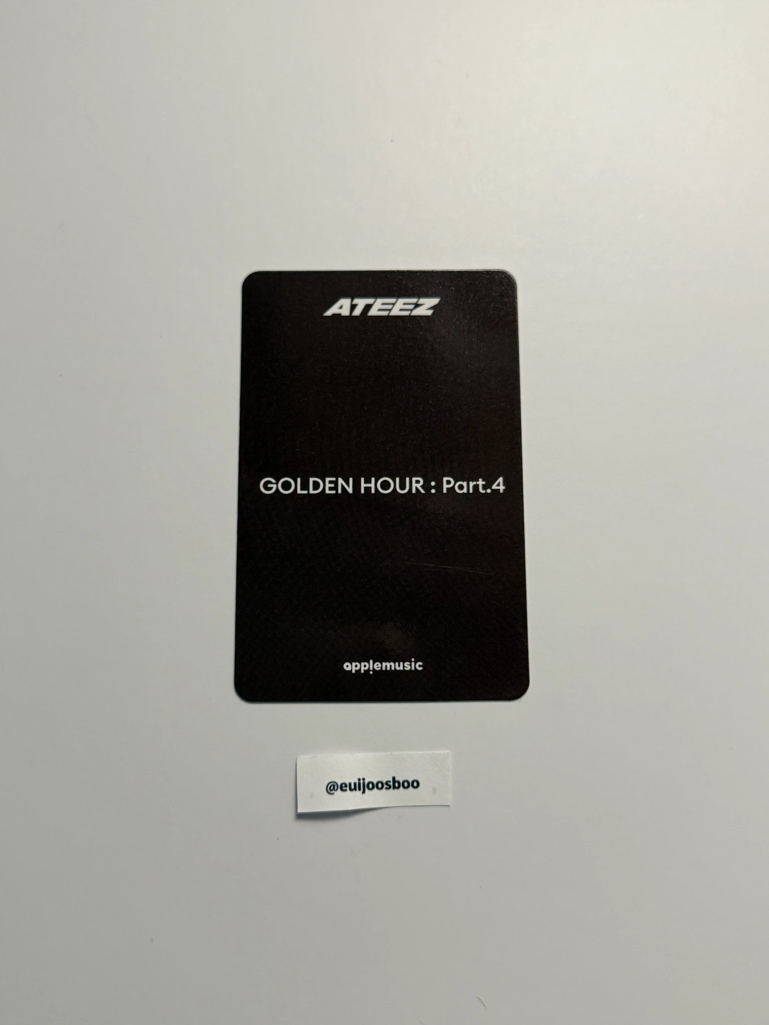 ATEEZ Yunho ATEEZ - Yunho - Golden Hour : Part.4 Album apple music fansign listing photo 2