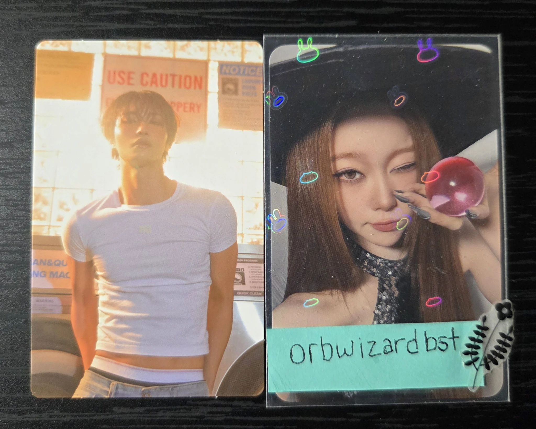 ATEEZ Seonghwa ATEEZ - Seonghwa - Golden Hour : Part.3 Album poca album album photocard qr card version 1 listing photo 2