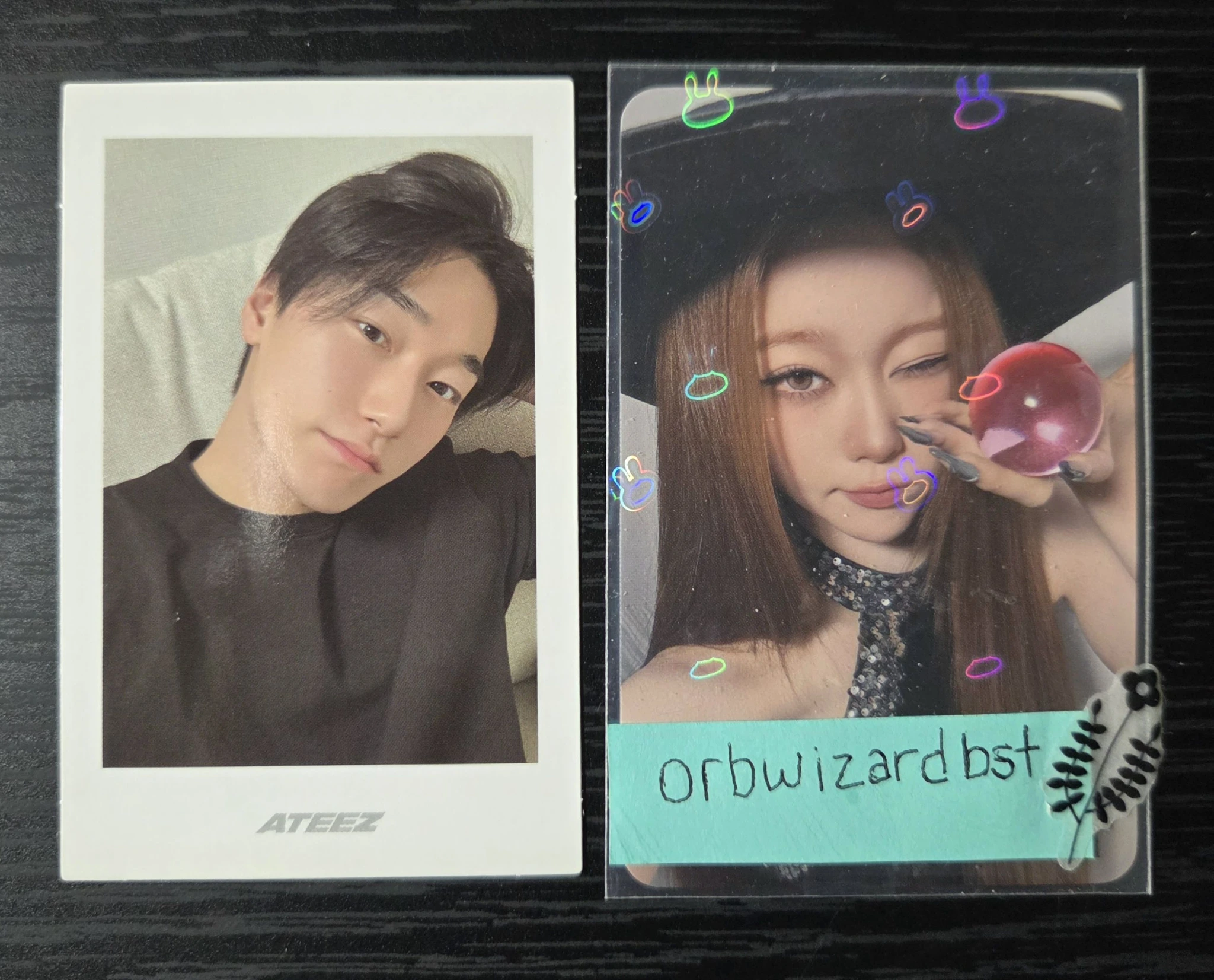 ATEEZ San ATEEZ - San - Golden Hour : Part.3 Album poca album polaroid listing photo 2