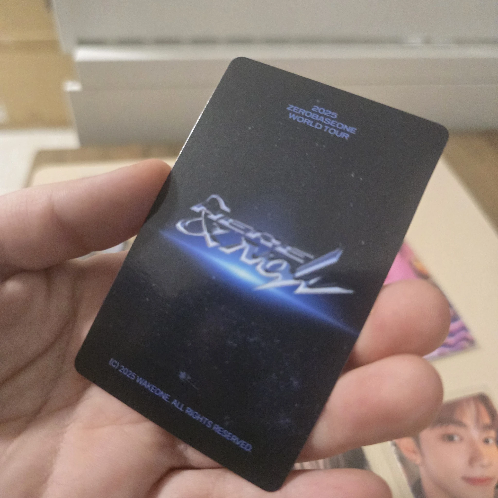 ZEROBASEONE Taerae ZEROBASEONE - Taerae - 2025 World Tour [HERE & NOW] Event trading card A version korean version listing photo 2