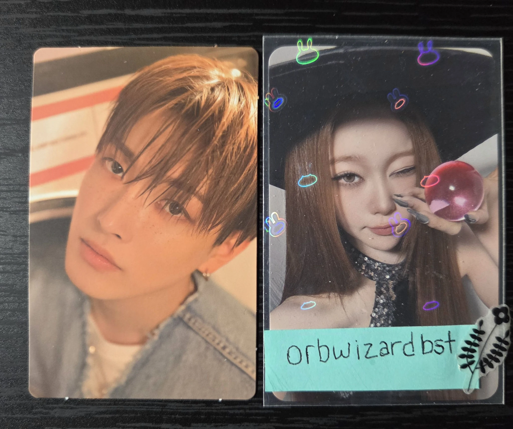 ATEEZ Hongjoong ATEEZ - Hongjoong - Golden Hour : Part.3 Album poca album qr ver. 1 listing photo 2
