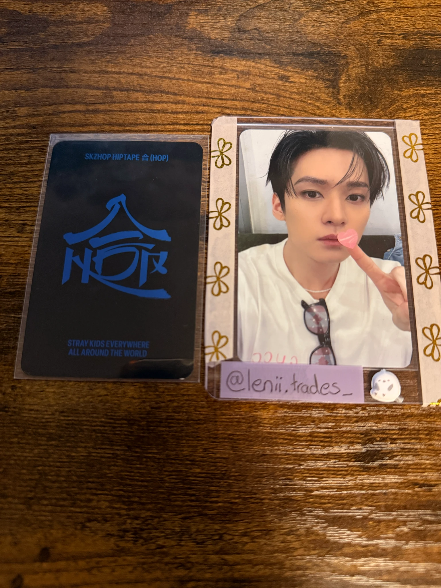 Stray Kids Seungmin Stray Kids - Seungmin - HOP Album album photocard trading card hiptape version B version limited edition listing photo 2