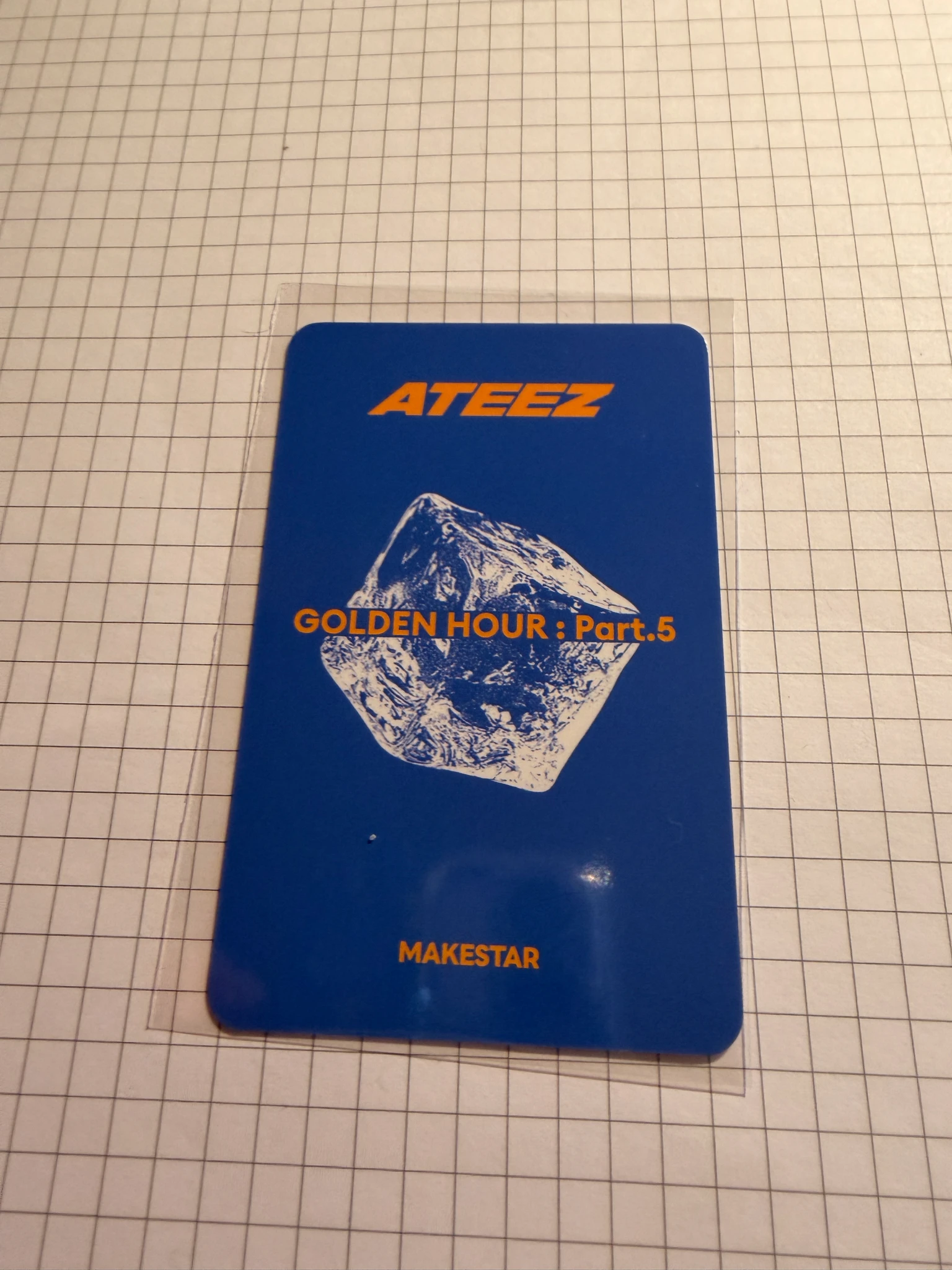 ATEEZ Seonghwa ATEEZ - Seonghwa - GOLDEN HOUR : Part.5 Album makestar pob (pre-order benefit) listing photo 2