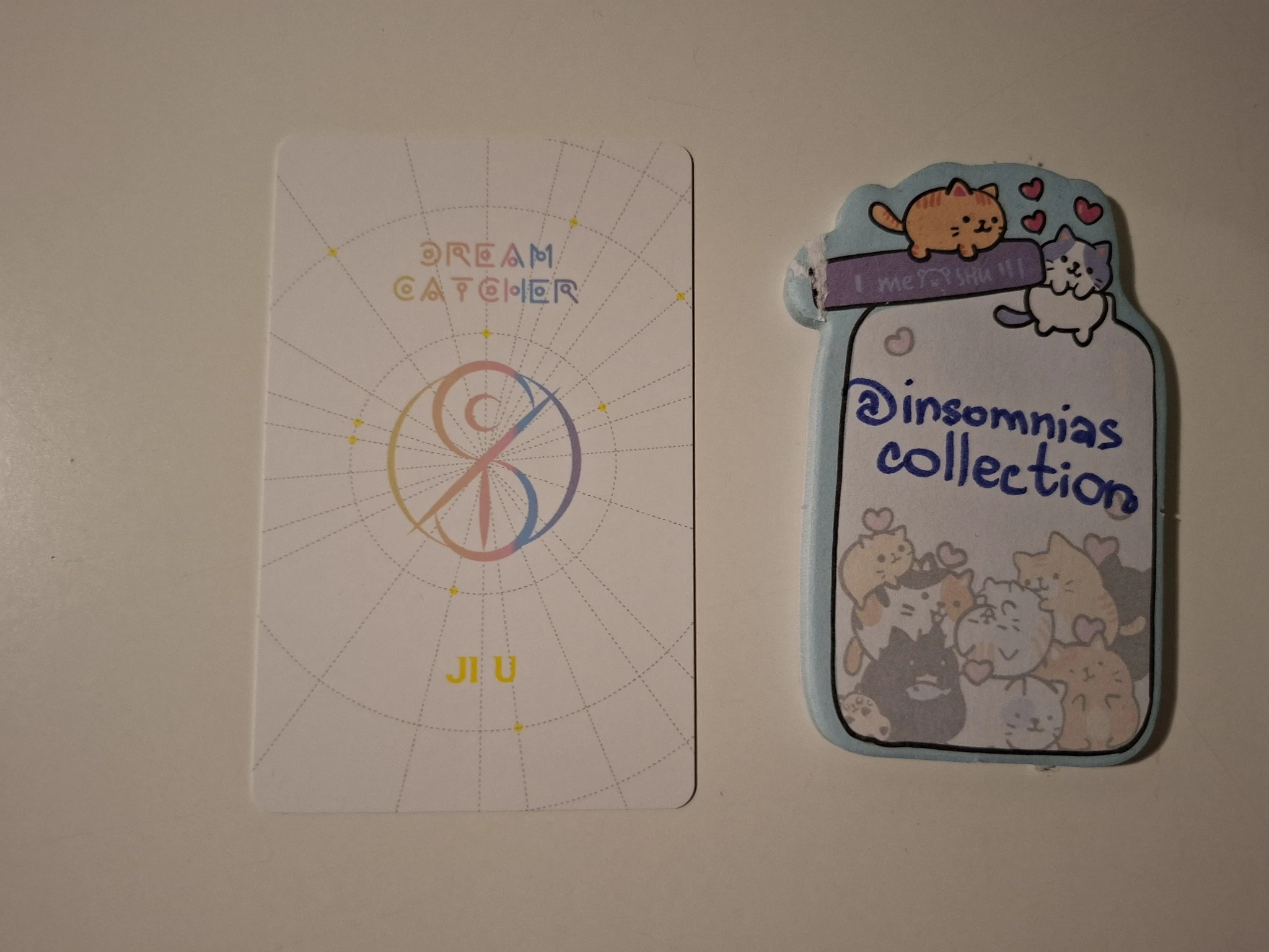 Dreamcatcher JiU Dreamcatcher - JiU - Official Dreamcatcher Store Merchandise Other photocard binder merch photocard 2020 version photocard set listing photo 2