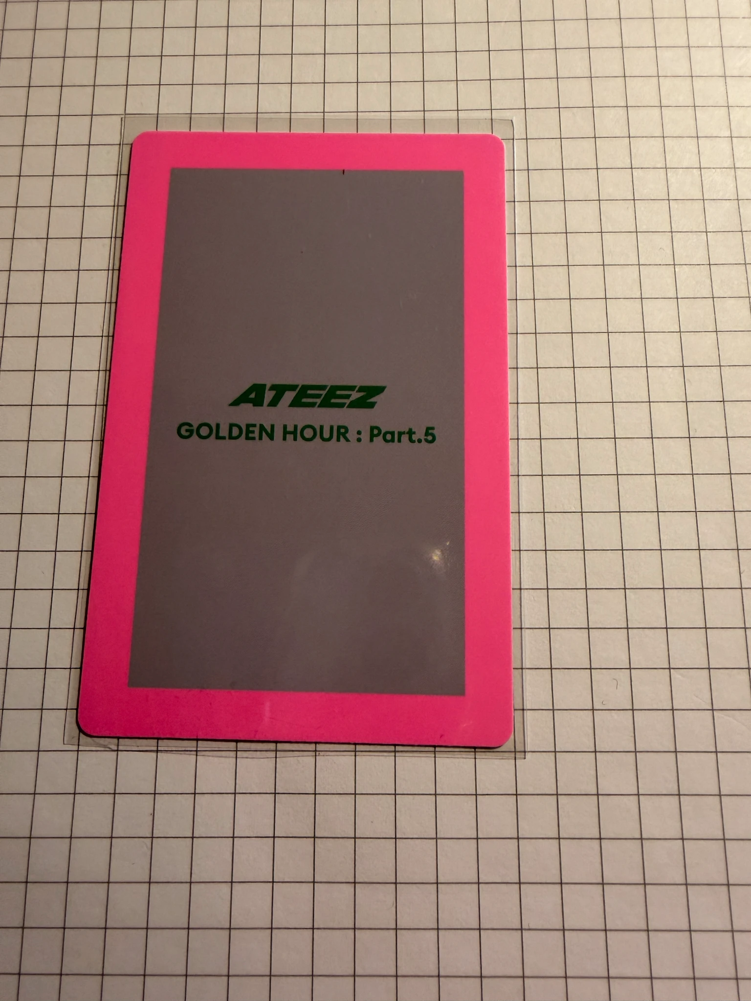 ATEEZ Seonghwa ATEEZ - Seonghwa - GOLDEN HOUR : Part.5 Album album photocard A version listing photo 2