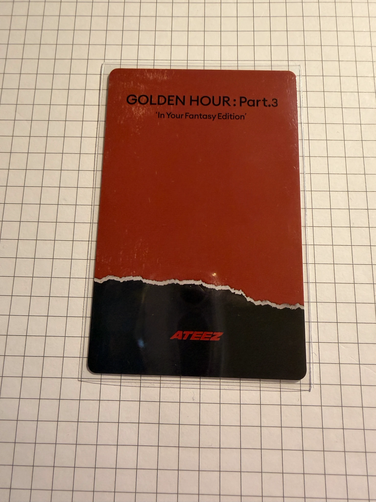 ATEEZ Seonghwa ATEEZ - Seonghwa - Golden Hour : Part.3 'In Your Fantasy Edition' Album listing photo 2