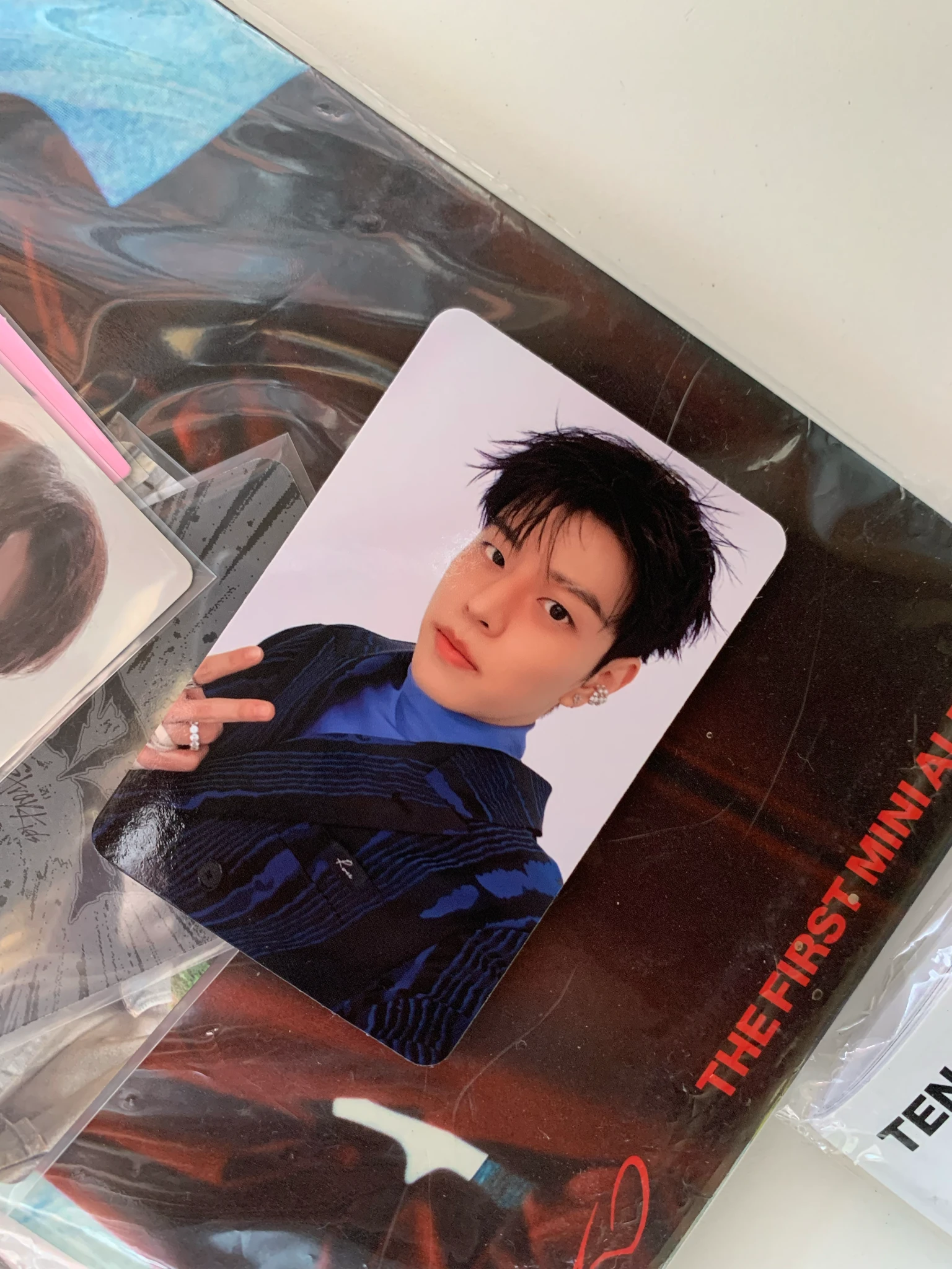 Stray Kids Seungmin Stray Kids - Seungmin - KARMA Album accordion version album photocard first press only listing photo 2