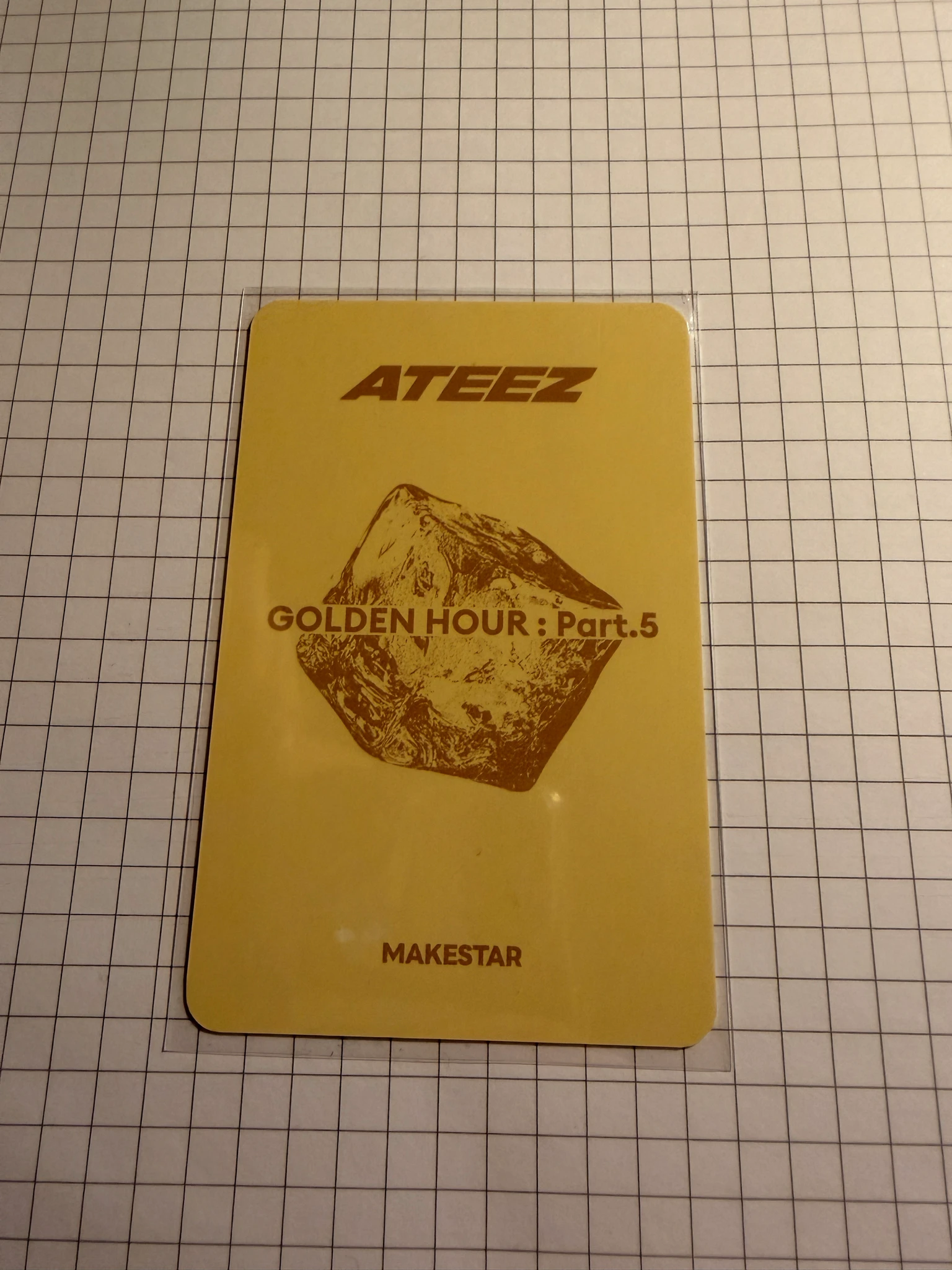 ATEEZ Yunho ATEEZ - Yunho - GOLDEN HOUR : Part.5 Album makestar round 3 video call/fancall listing photo 2