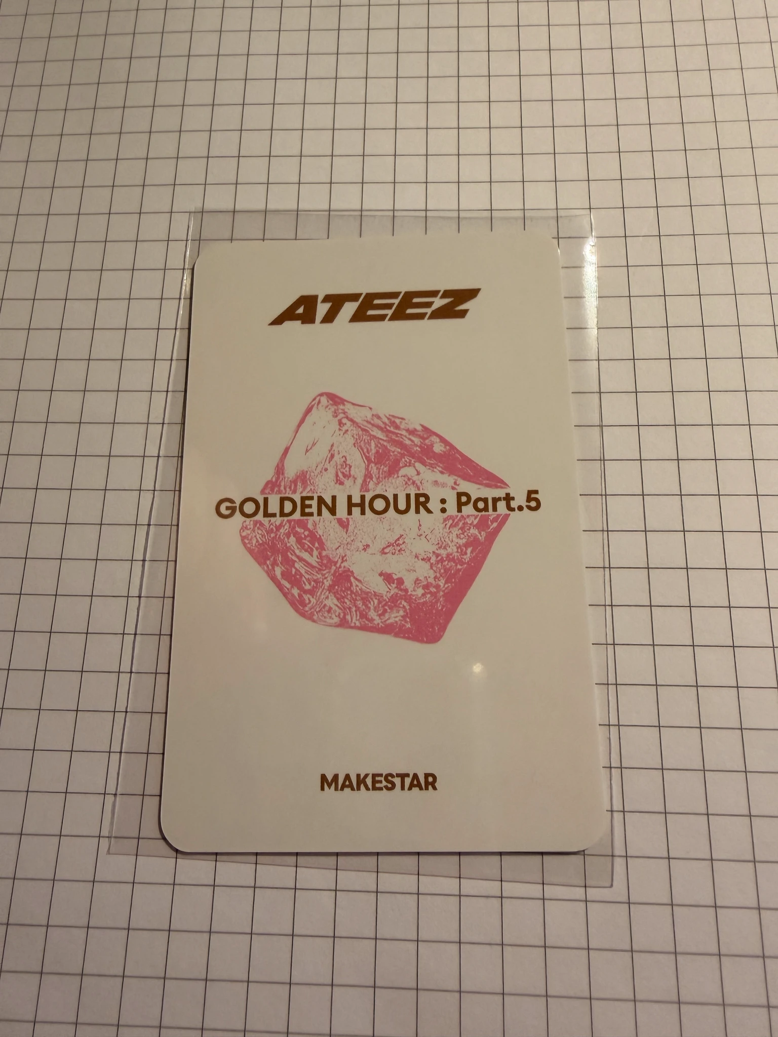 ATEEZ Yunho ATEEZ - Yunho - GOLDEN HOUR : Part.5 Album makestar photocard event listing photo 2