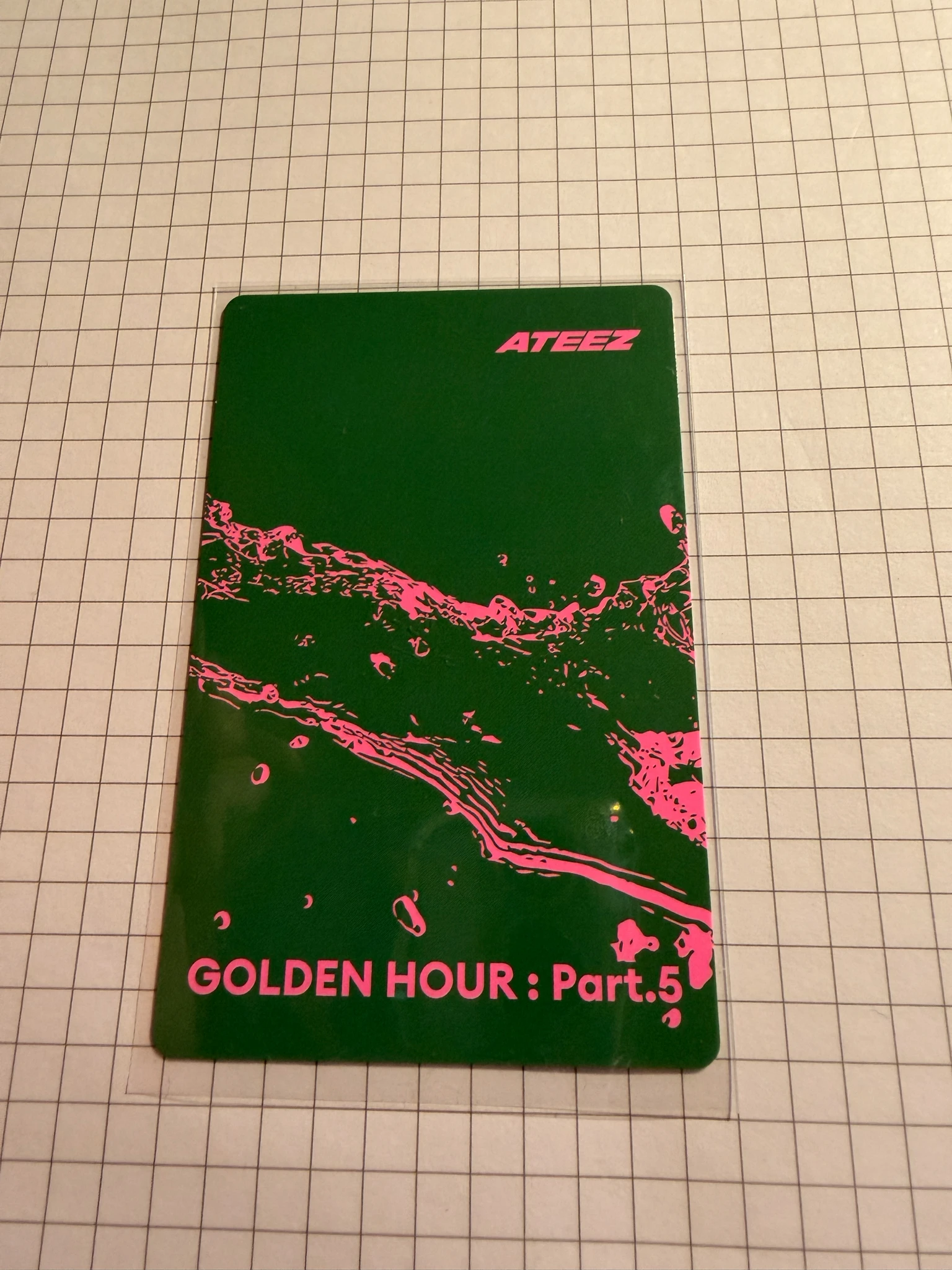 ATEEZ Yunho ATEEZ - Yunho - GOLDEN HOUR : Part.5 Album poca album album photocard Z version listing photo 2