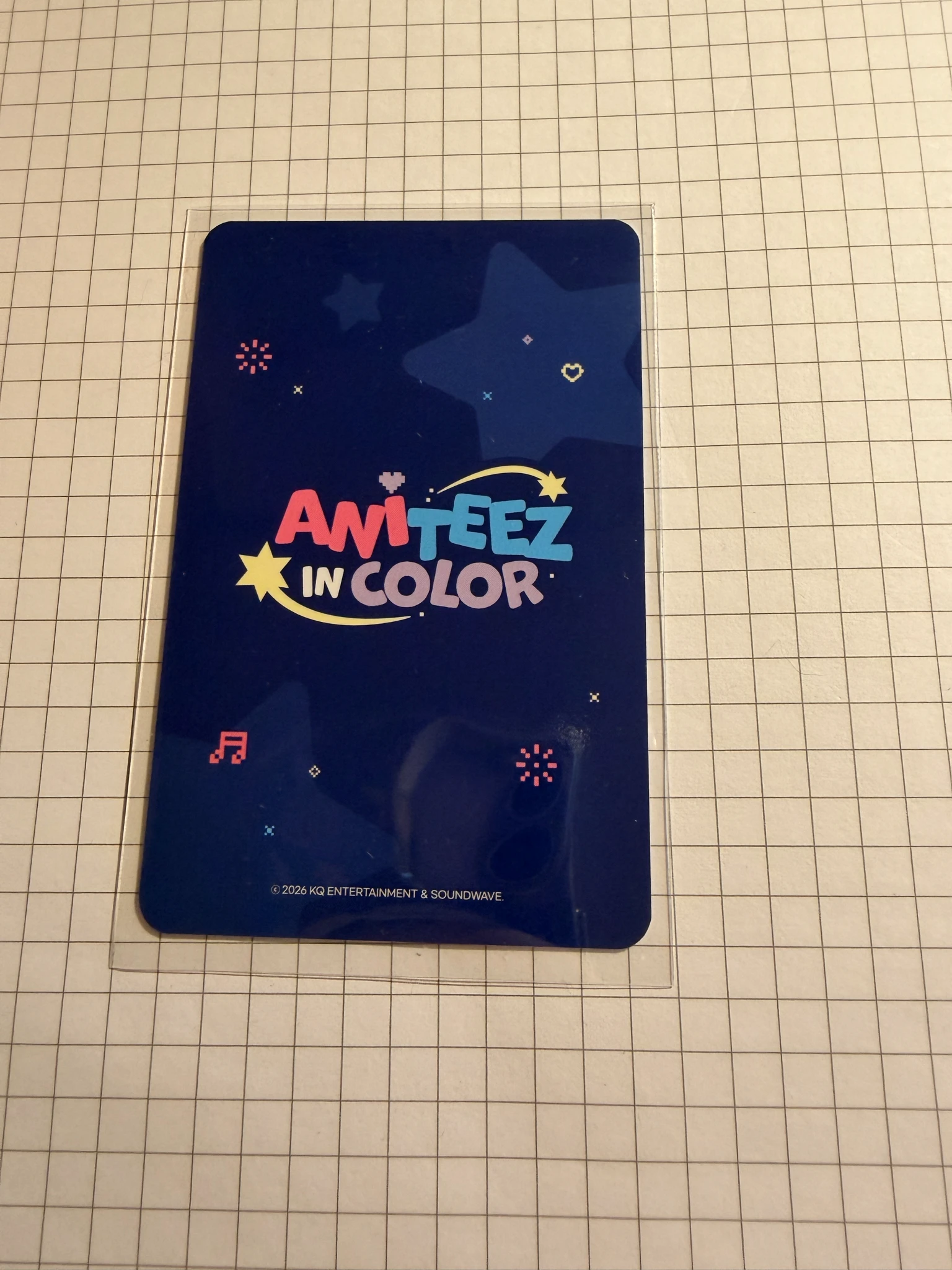 ATEEZ Yunho ATEEZ - Yunho - ANITEEZ IN COLOR Other trading card listing photo 2