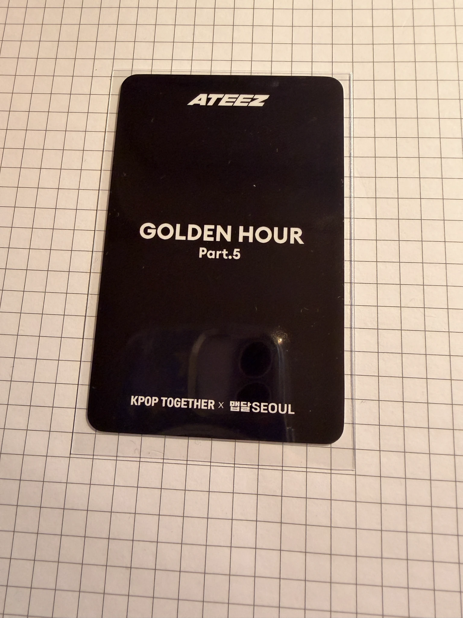 ATEEZ Yunho ATEEZ - Yunho - GOLDEN HOUR : Part.5 Album lucky draw (LD) kpop together listing photo 2