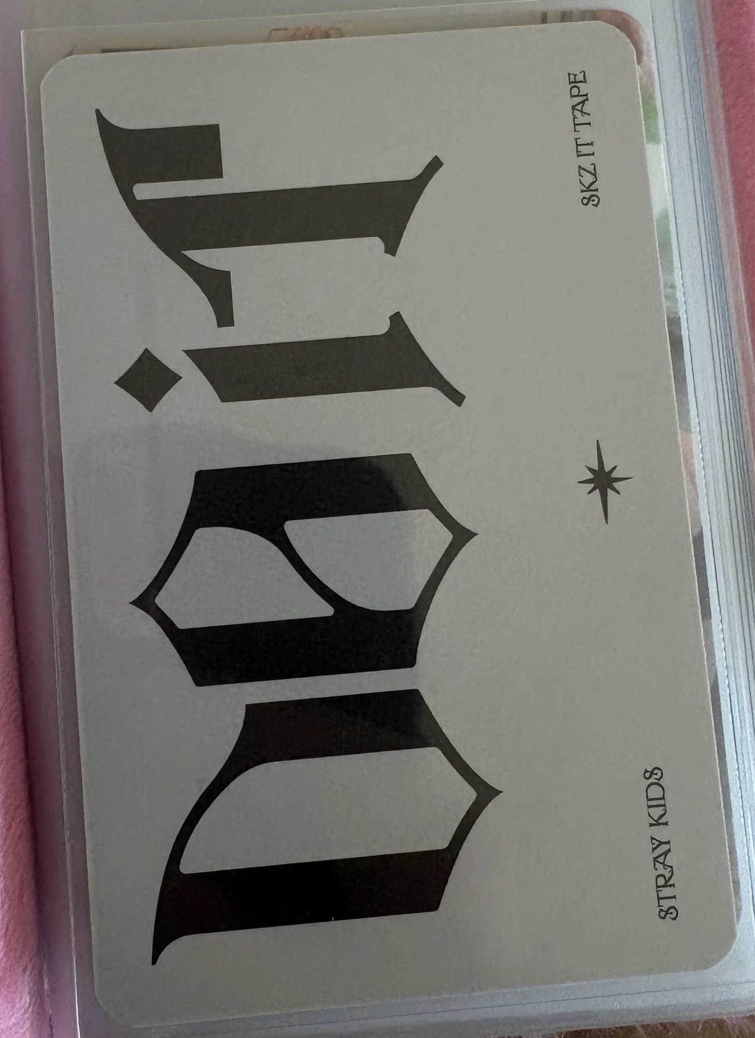 Stray Kids I.N Stray Kids - I.N - Do It Album album photocard platform version plve version listing photo 2