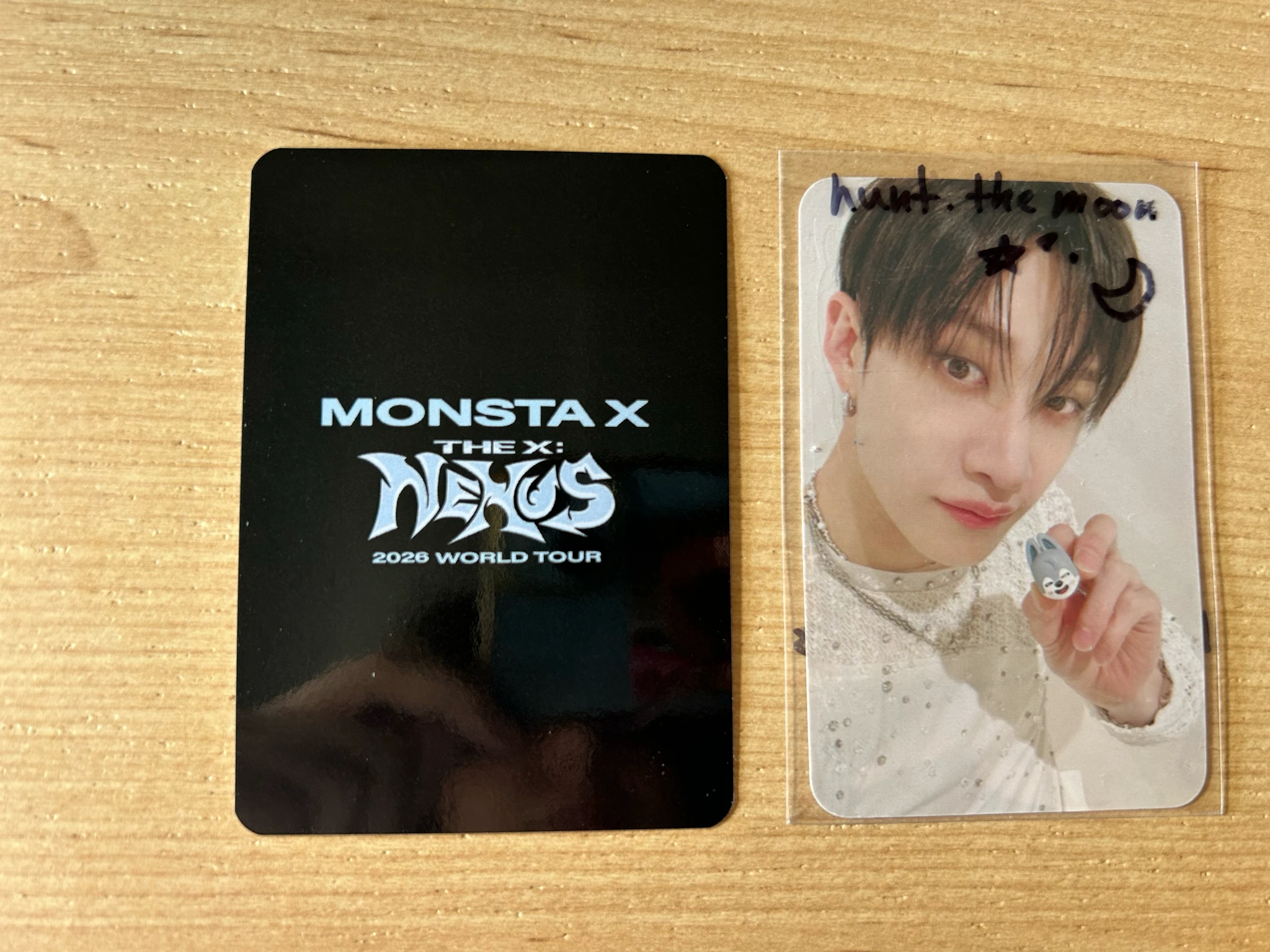 MONSTA X Hyungwon MONSTA X - Hyungwon - 2026 WORLD TOUR <THE X : NEXUS> Event north america vip ticket benefit photocard set listing photo 2