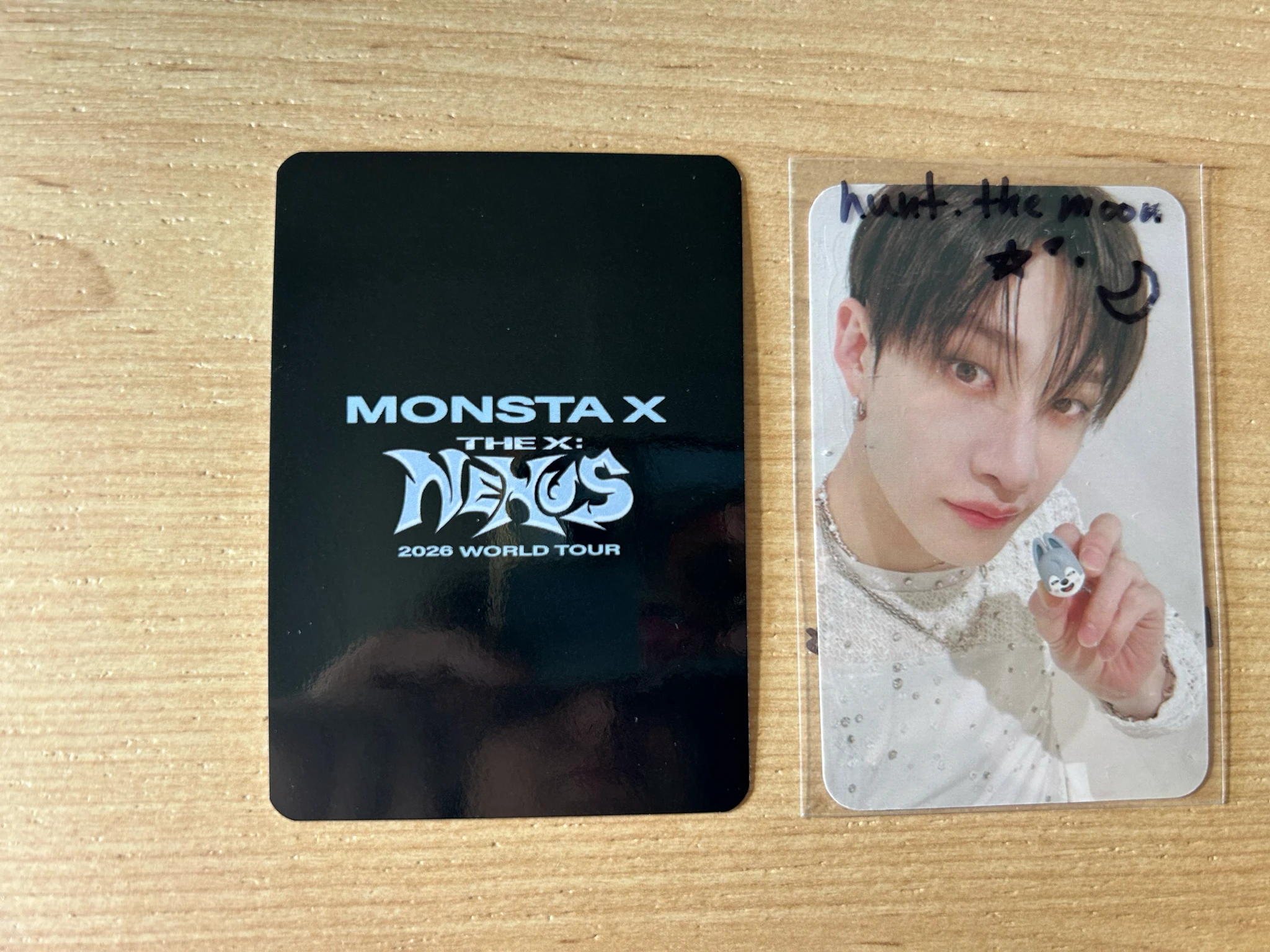 MONSTA X Minhyuk MONSTA X - Minhyuk - 2026 WORLD TOUR <THE X : NEXUS> Event north america vip ticket benefit photocard set listing photo 2