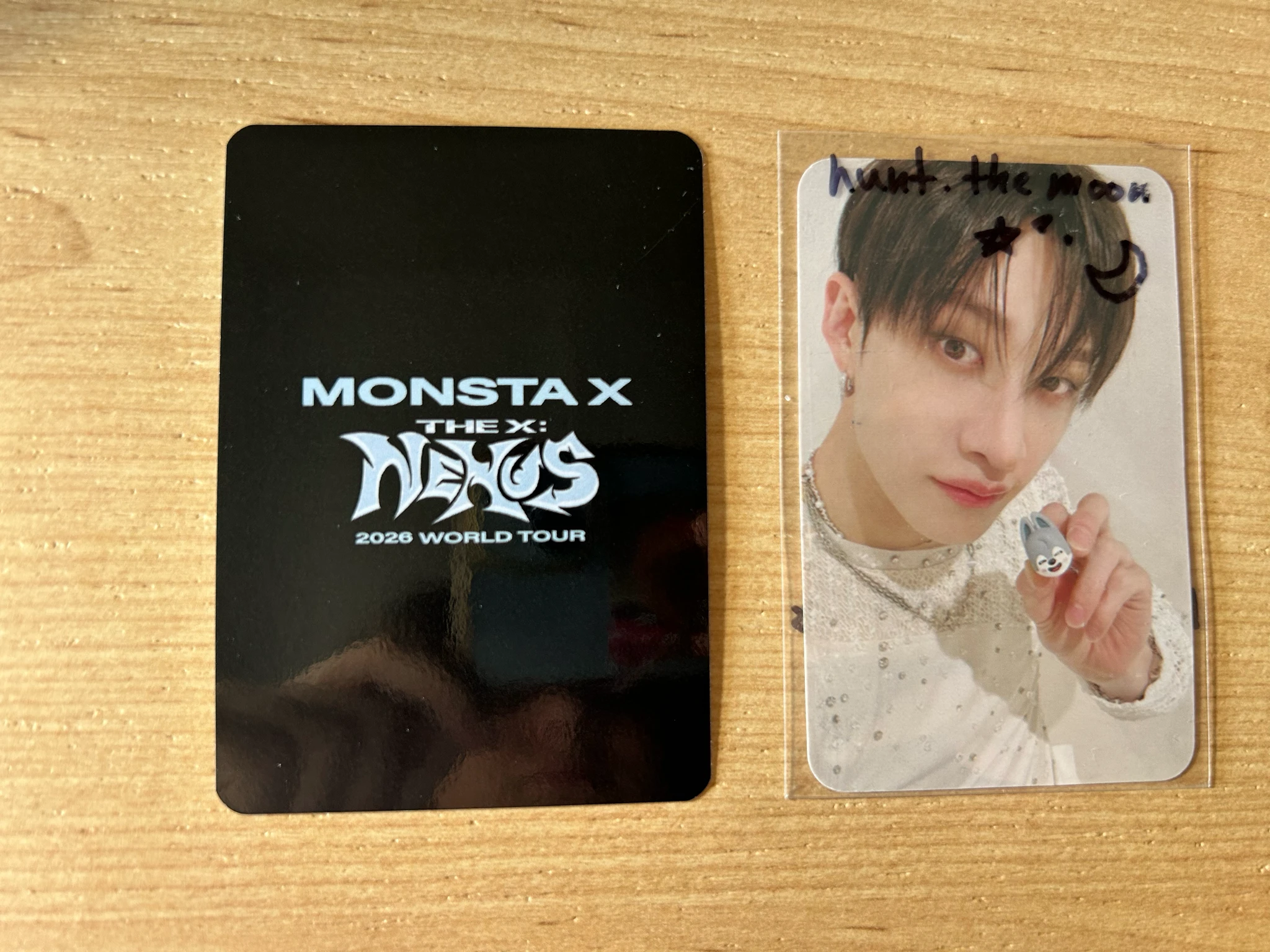 MONSTA X Shownu MONSTA X - Shownu - 2026 WORLD TOUR <THE X : NEXUS> Event north america vip ticket benefit photocard set listing photo 2