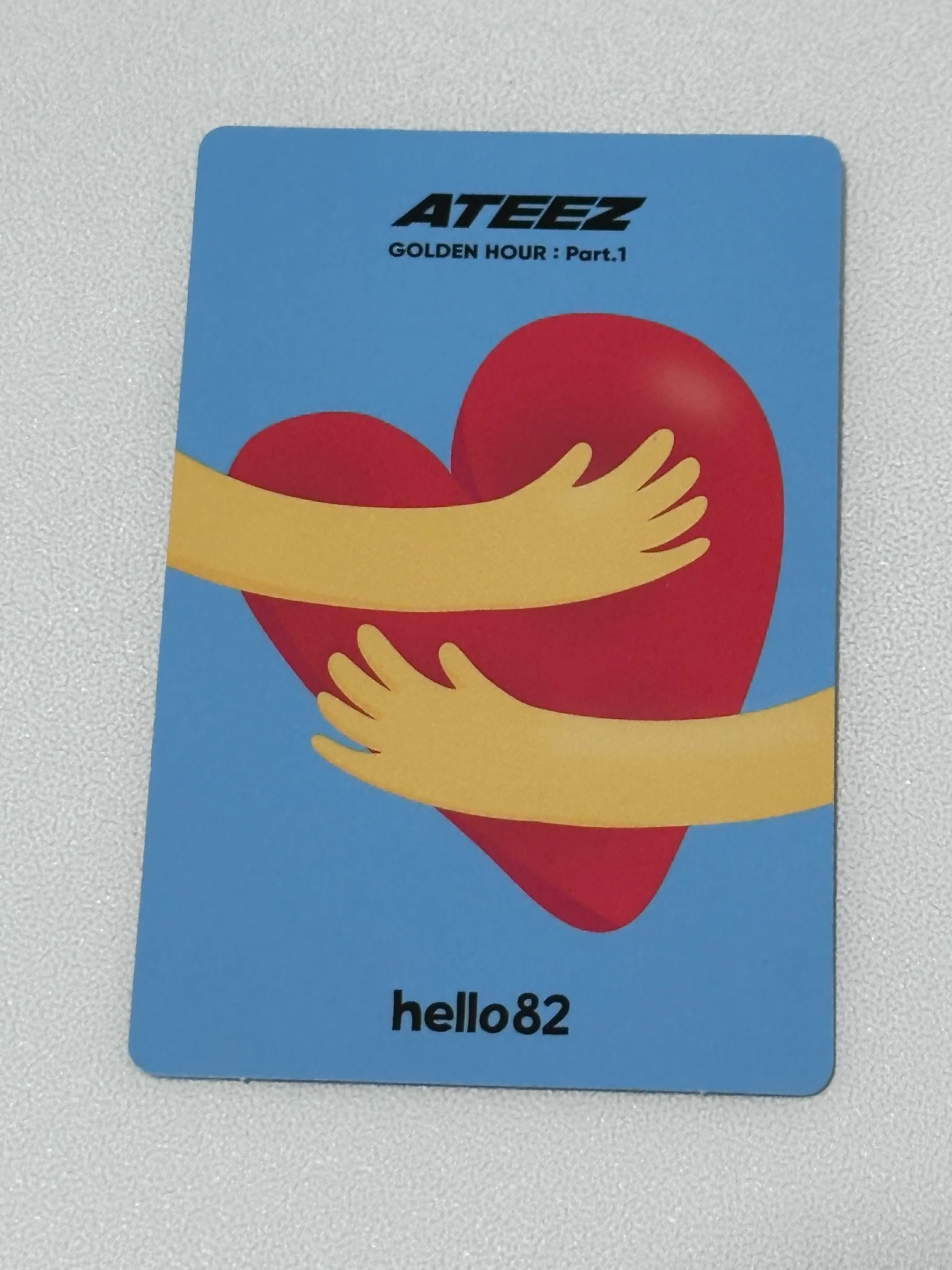 ATEEZ Seonghwa ATEEZ - Seonghwa - Golden Hour : Part.1 Album hello82 hug version listing photo 2