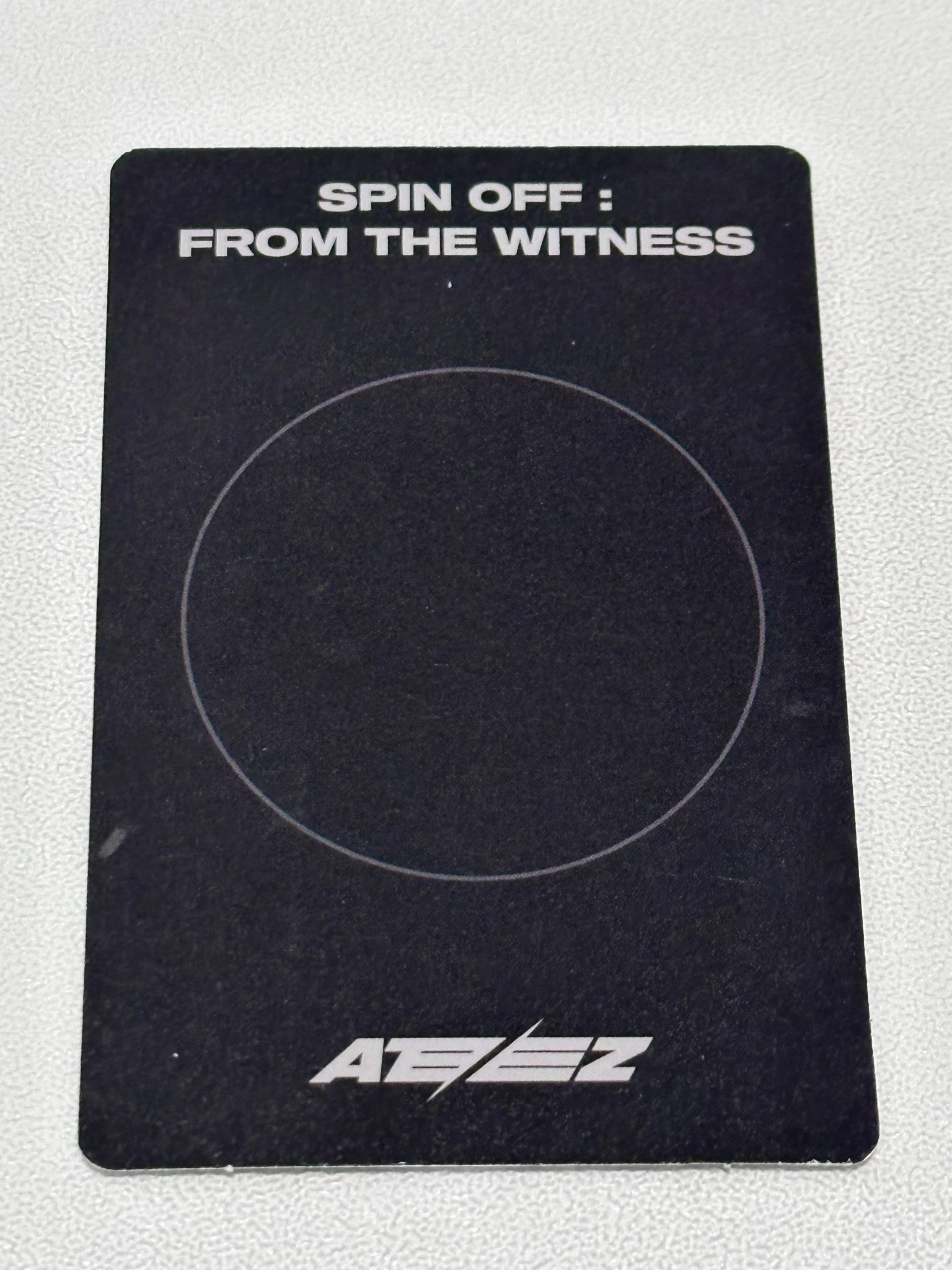 ATEEZ Yunho ATEEZ - Yunho - SPIN OFF : FROM THE WITNESS Album album photocard witness version version 3 listing photo 2