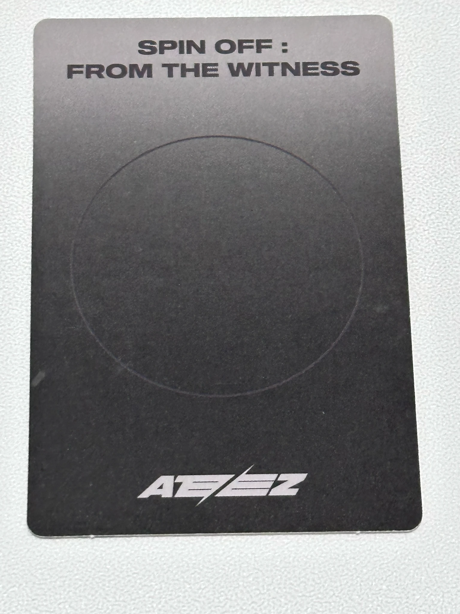 ATEEZ Yunho ATEEZ - Yunho - SPIN OFF : FROM THE WITNESS Album album photocard witness version version 2 listing photo 2