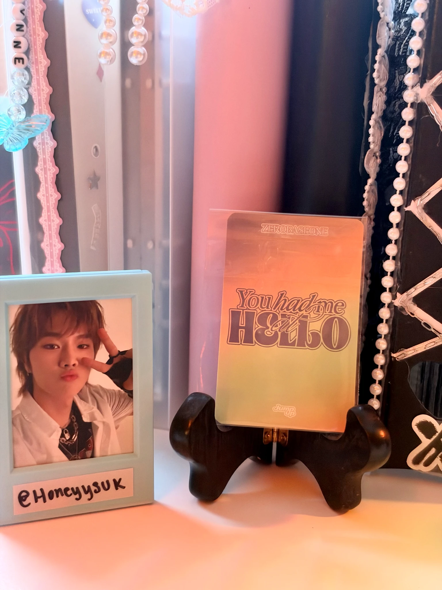 ZEROBASEONE Hanbin ZEROBASEONE - Hanbin - You had me at HELLO Album jump up lucky draw photobook version listing photo 2