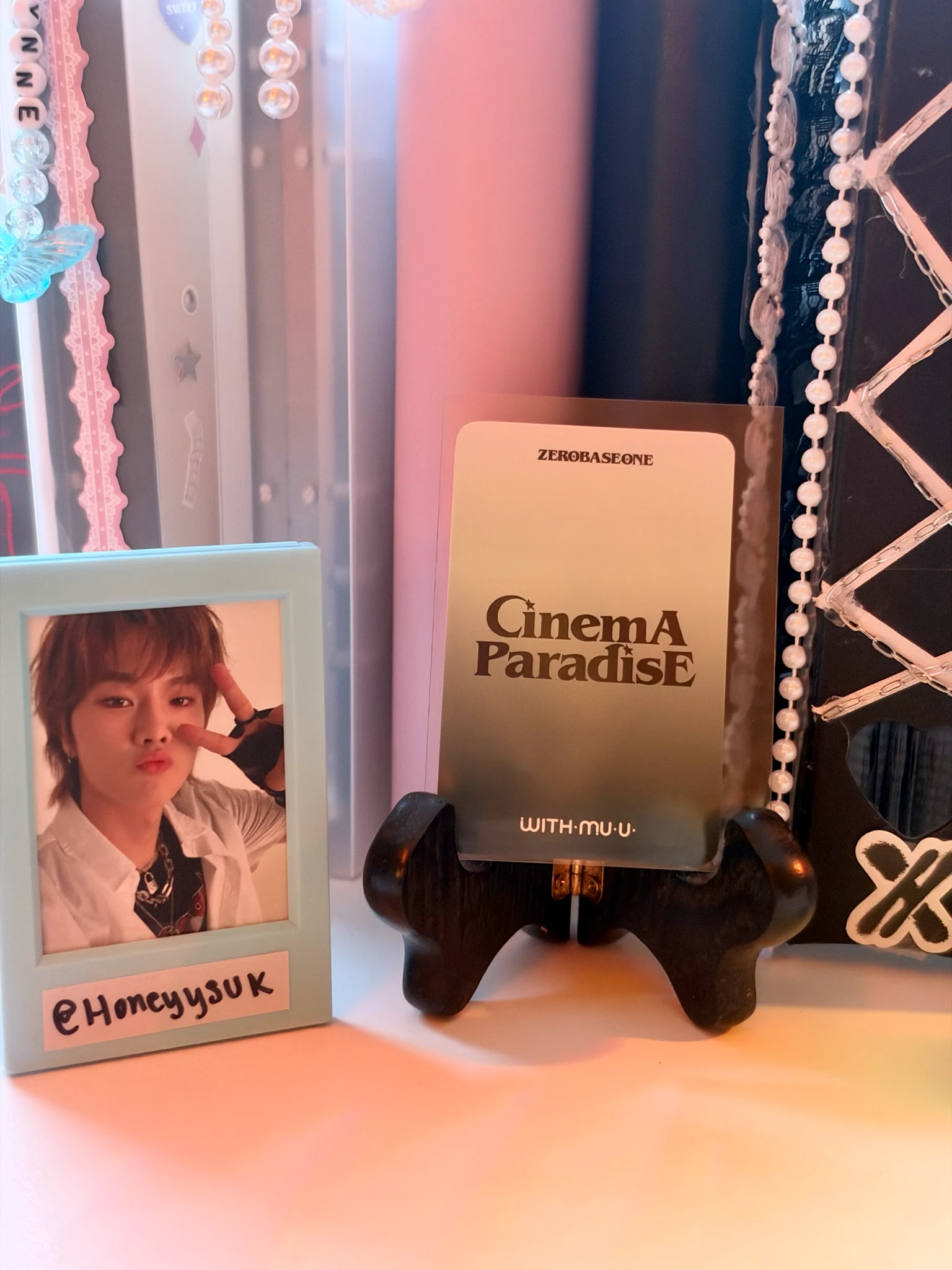 ZEROBASEONE Hao ZEROBASEONE - Hao - Cinema Paradise Album pob (pre-order benefit) withmuu zerose version listing photo 2
