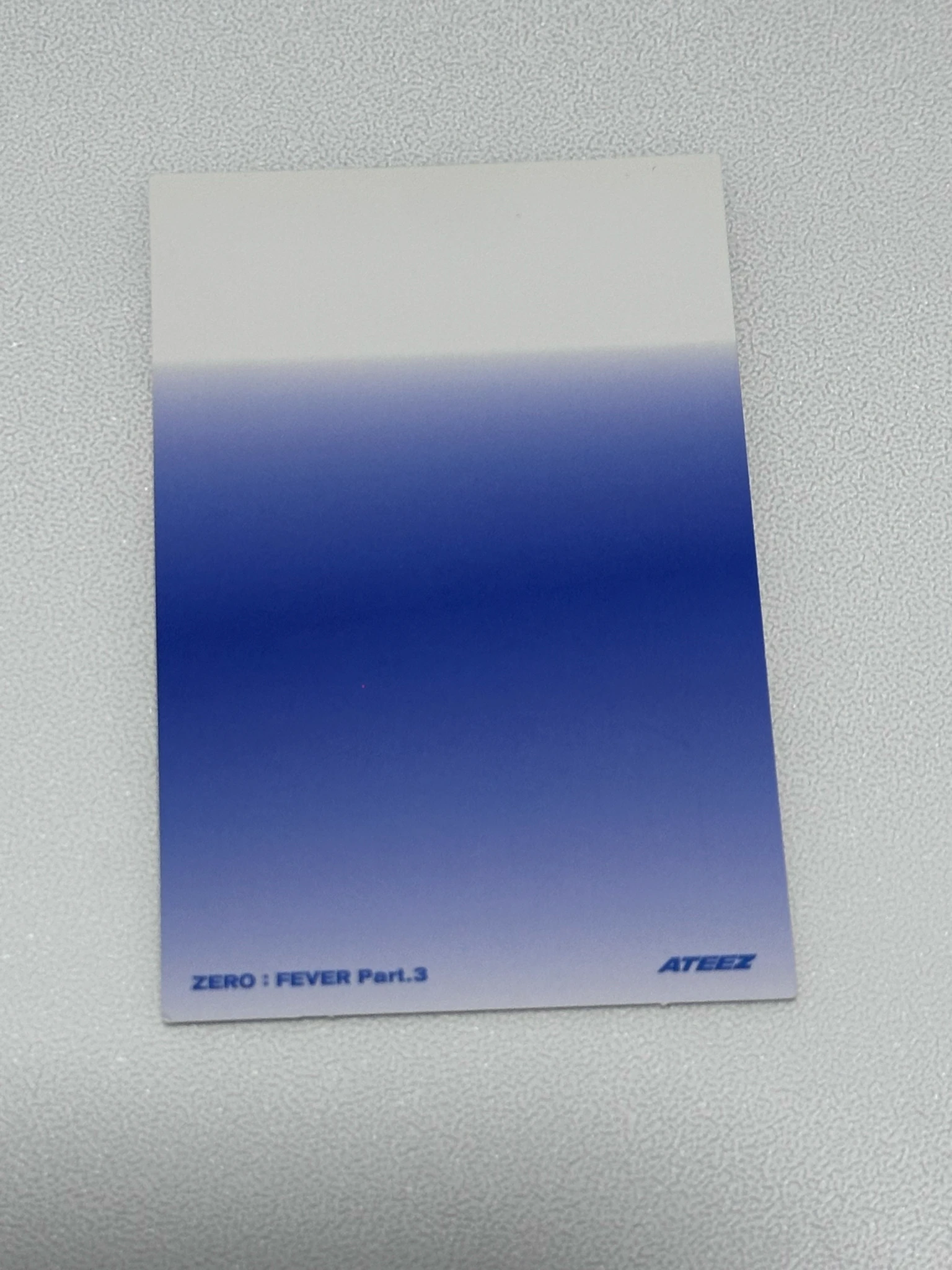 ATEEZ Mingi ATEEZ - Mingi - ZERO : FEVER Part.3 Album album photocard Z version version 2 listing photo 2