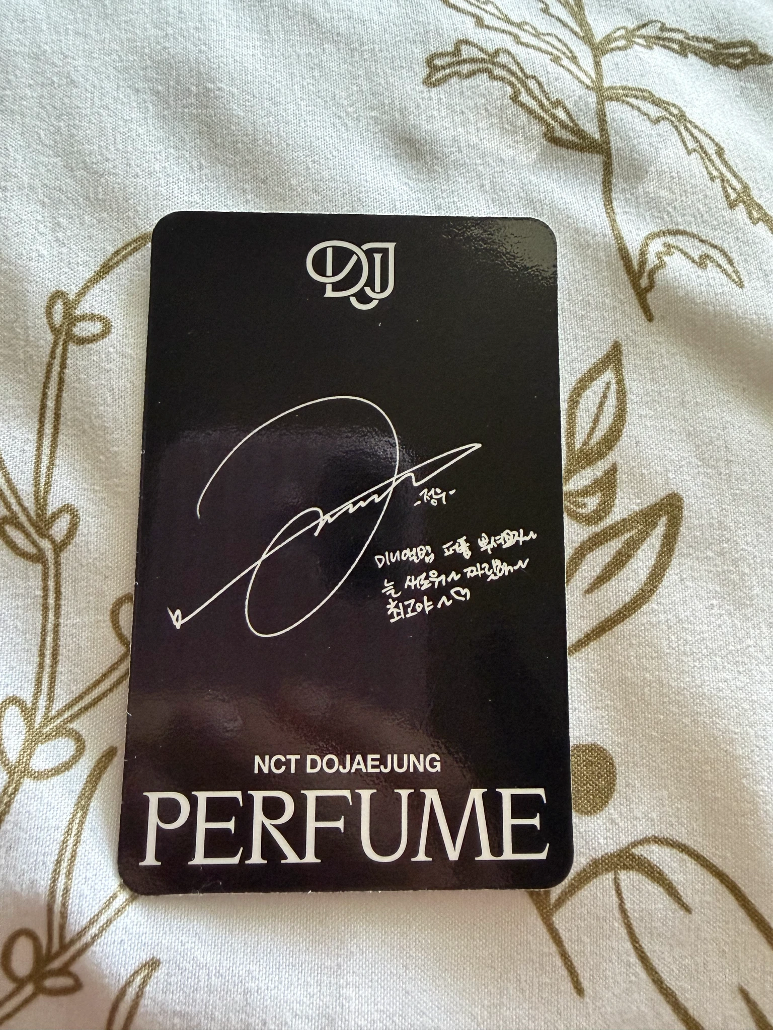 NCT Jungwoo NCT - Jungwoo - Perfume (DJJ unit) Album album photocard photobook version listing photo 2