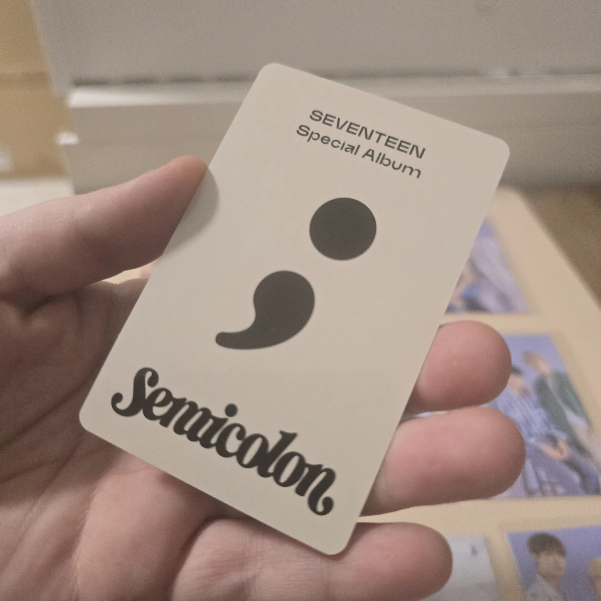 SEVENTEEN Seungkwan SEVENTEEN - Seungkwan - Semicolon Album listing photo 2