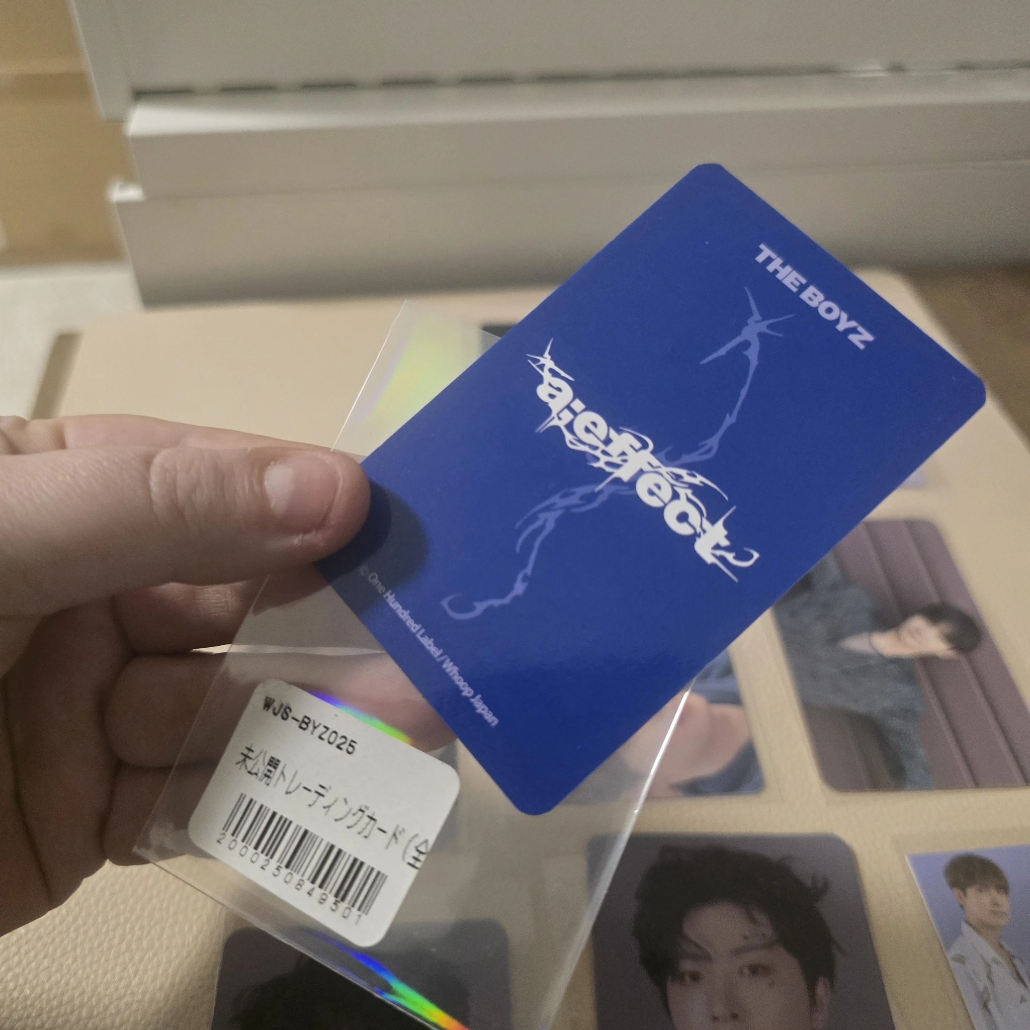 THE BOYZ Q THE BOYZ - Q - a;effect Album pob (pre-order benefit) whoop japan/marvel listing photo 2
