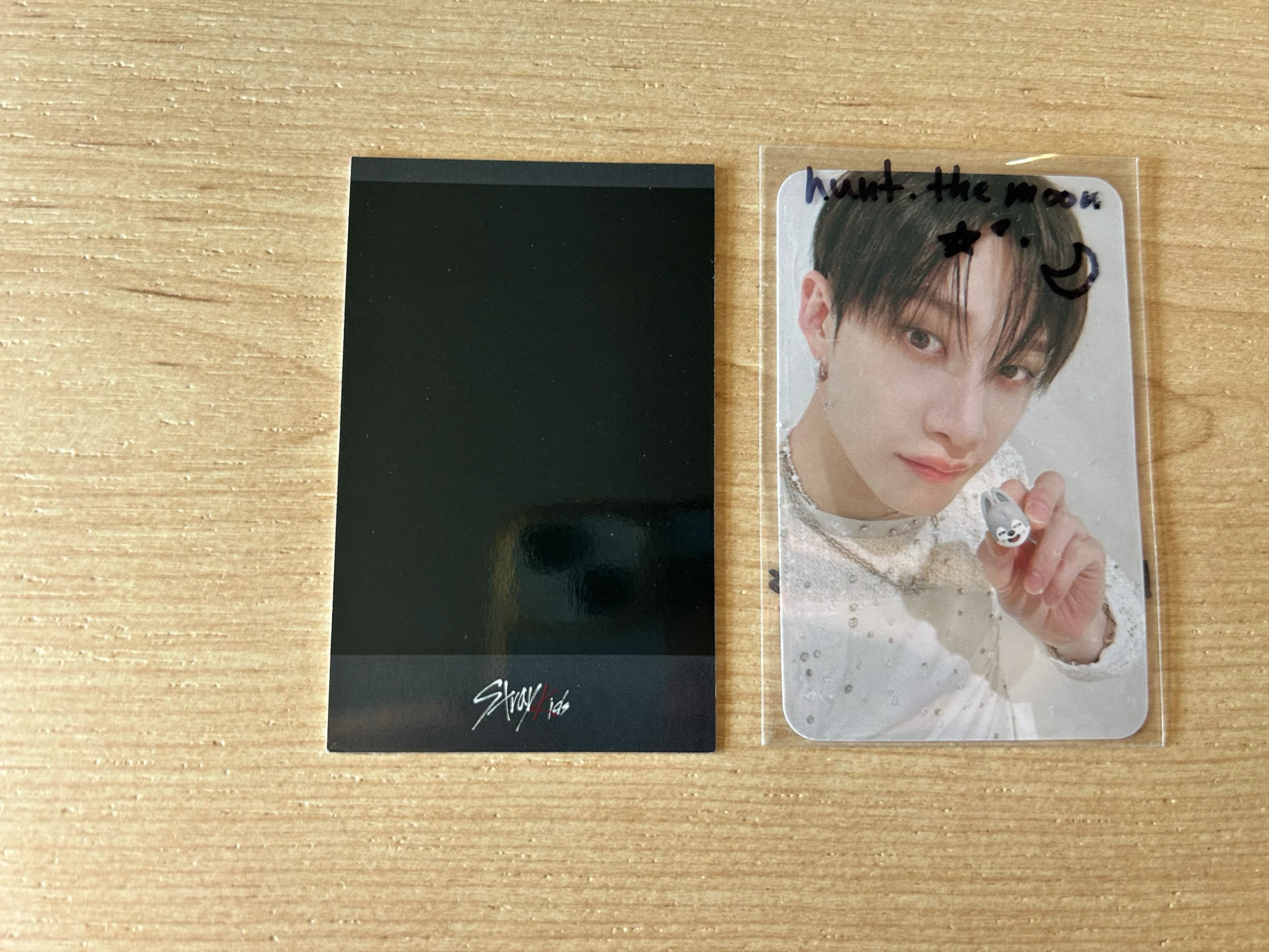 Stray Kids Bang Chan Stray Kids - Bang Chan - ATE Album purchase benefit jyp shop pop-up store polaroid listing photo 2