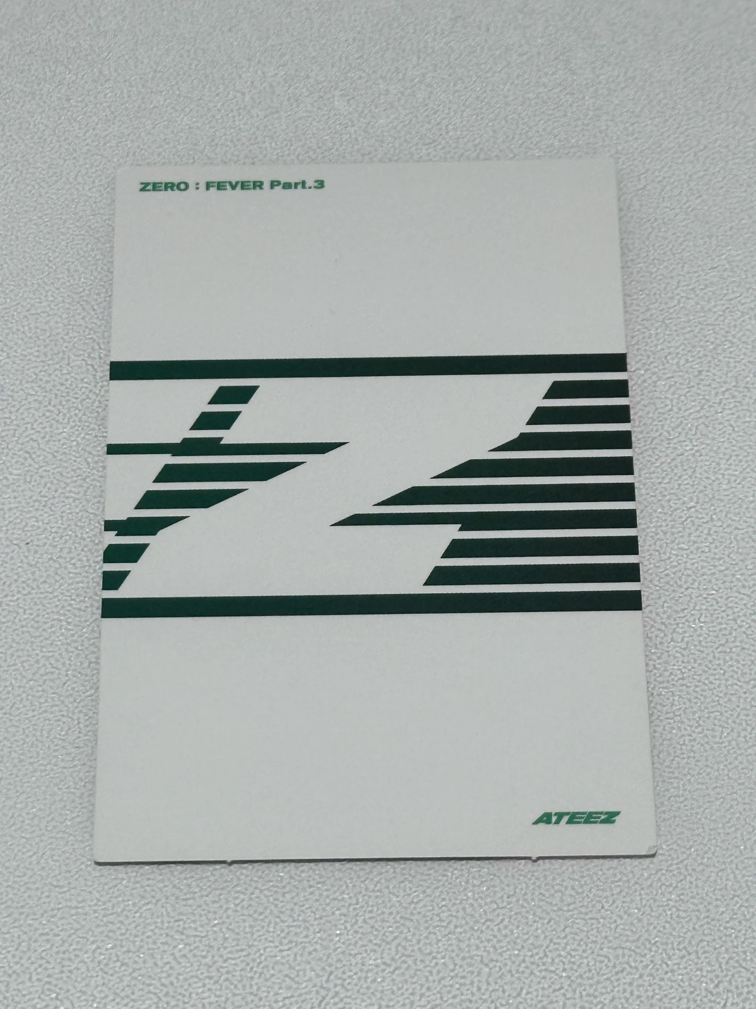 ATEEZ Jongho ATEEZ - Jongho - ZERO : FEVER Part.3 Album album photocard A version limited version listing photo 2