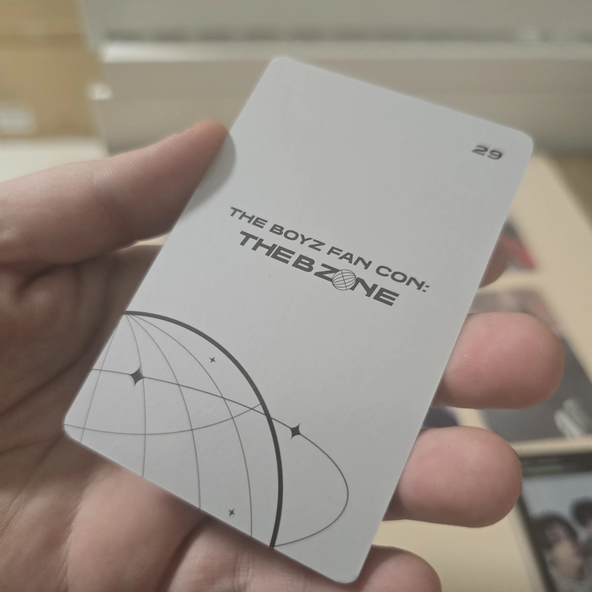 THE BOYZ New THE BOYZ - New - 2021 Fan Con: The B-Zone Event trading card listing photo 2